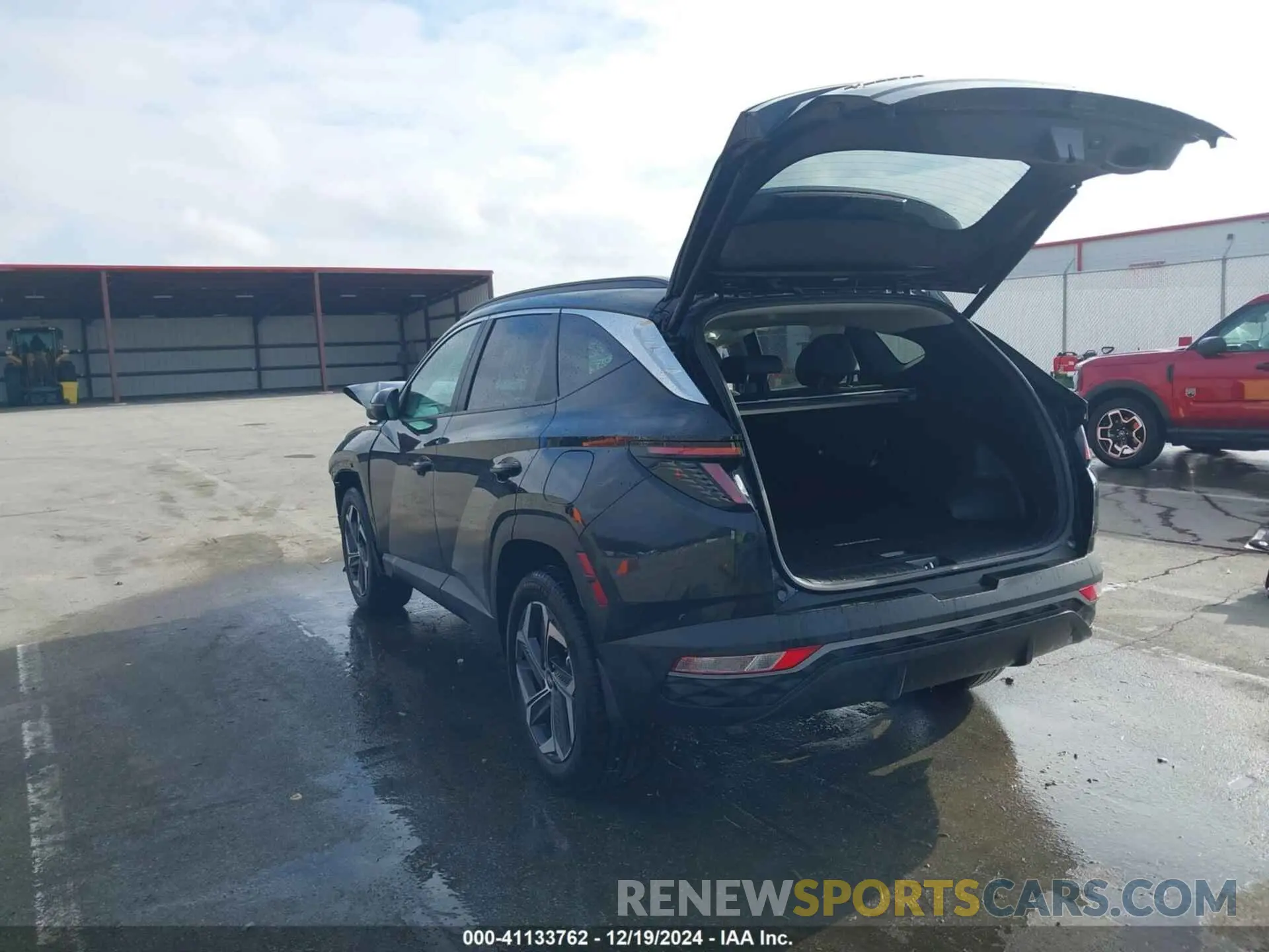 3 fotografías del automóvil dañado KM8JCCD14RU185168 HYUNDAI TUCSON HYBRID 2024