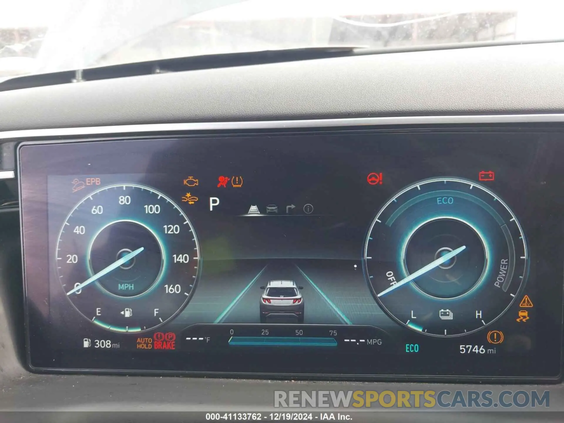 7 fotografías del automóvil dañado KM8JCCD14RU185168 HYUNDAI TUCSON HYBRID 2024