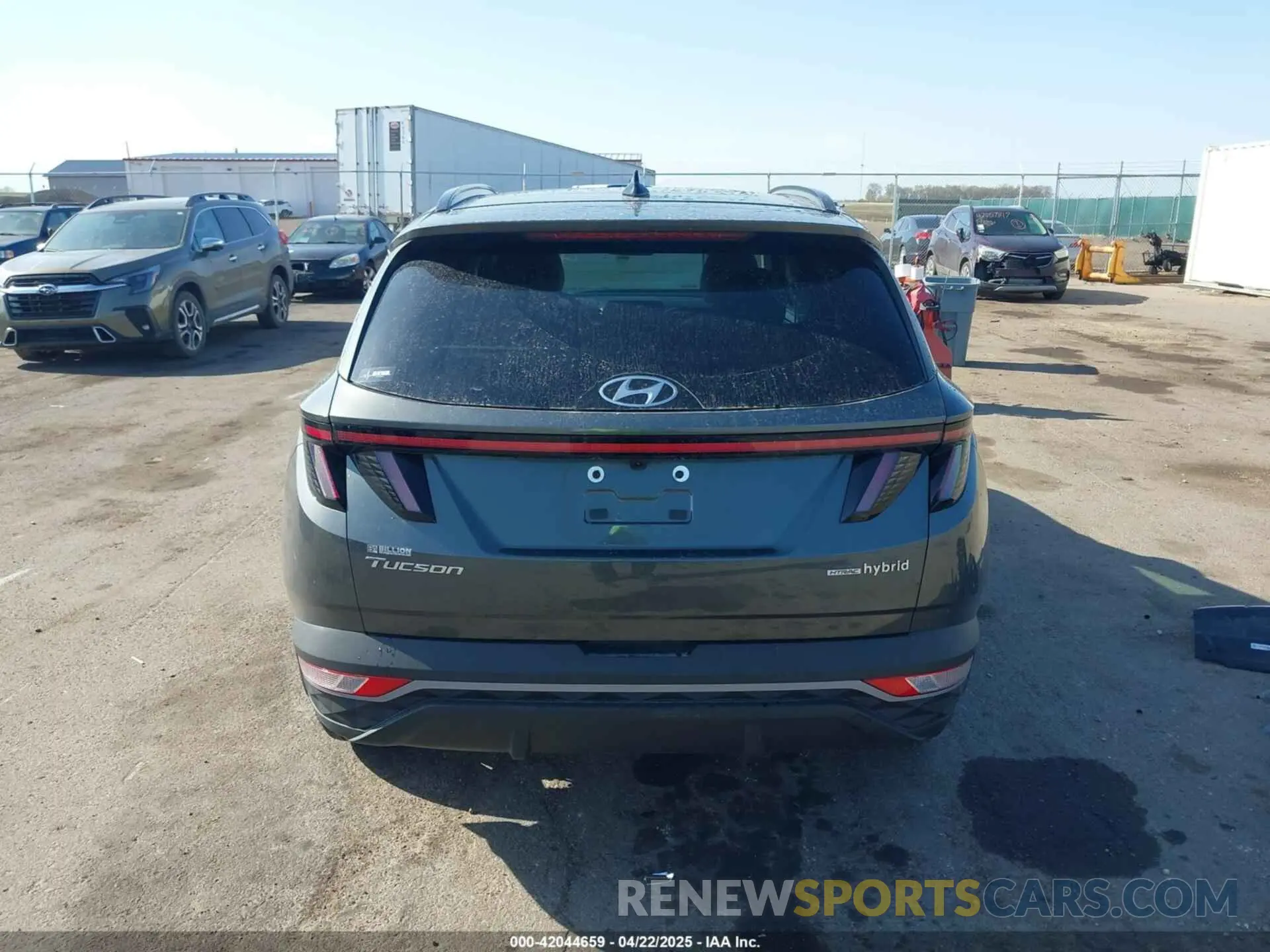 17 fotografías del automóvil dañado KM8JCCD15RU203371 HYUNDAI TUCSON HYBRID 2024