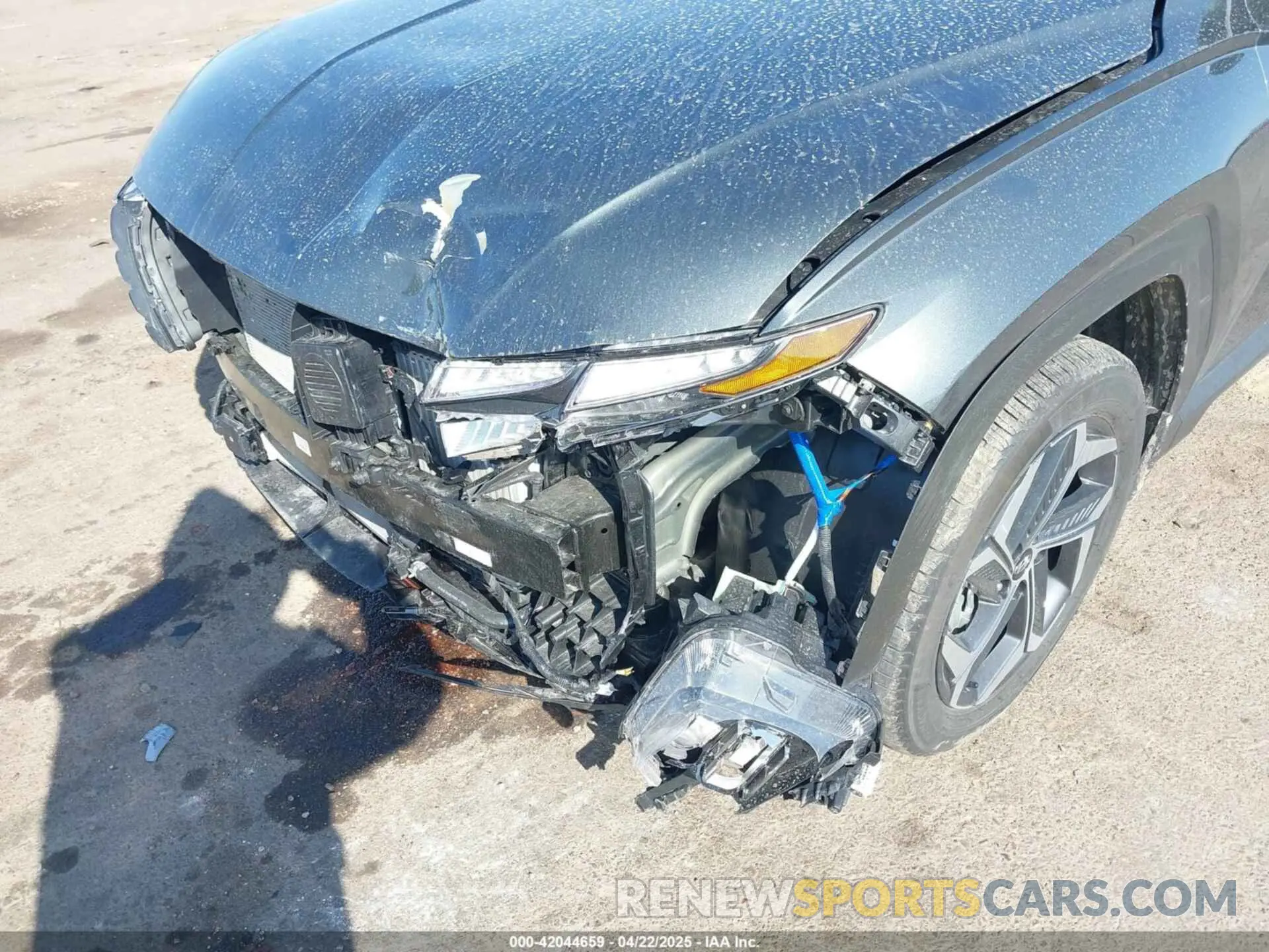 18 fotografías del automóvil dañado KM8JCCD15RU203371 HYUNDAI TUCSON HYBRID 2024