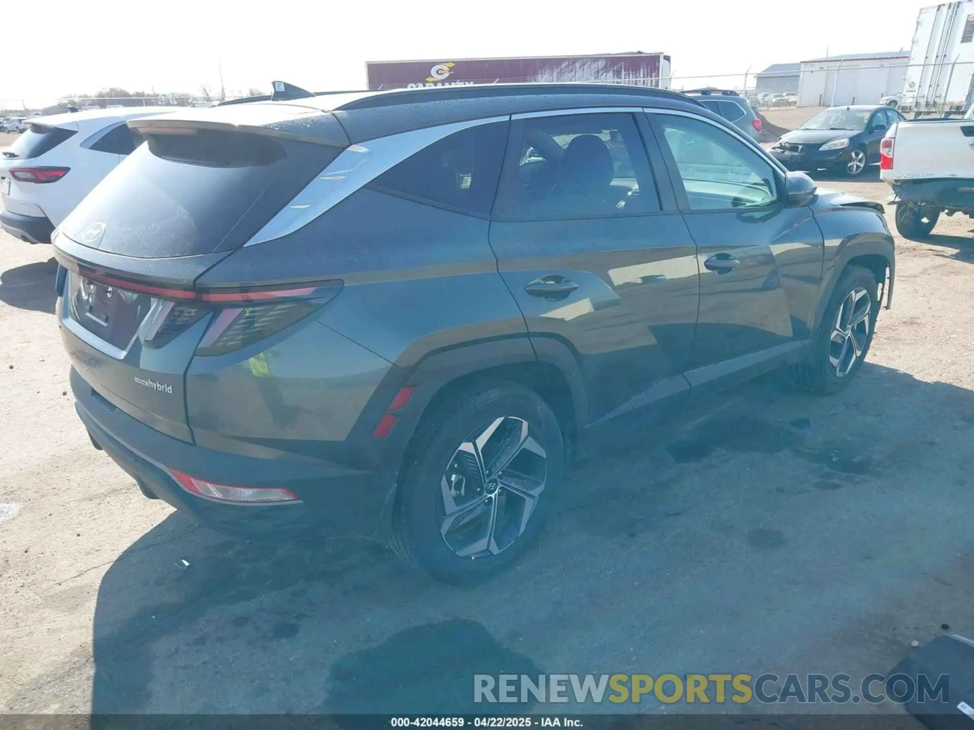 4 fotografías del automóvil dañado KM8JCCD15RU203371 HYUNDAI TUCSON HYBRID 2024