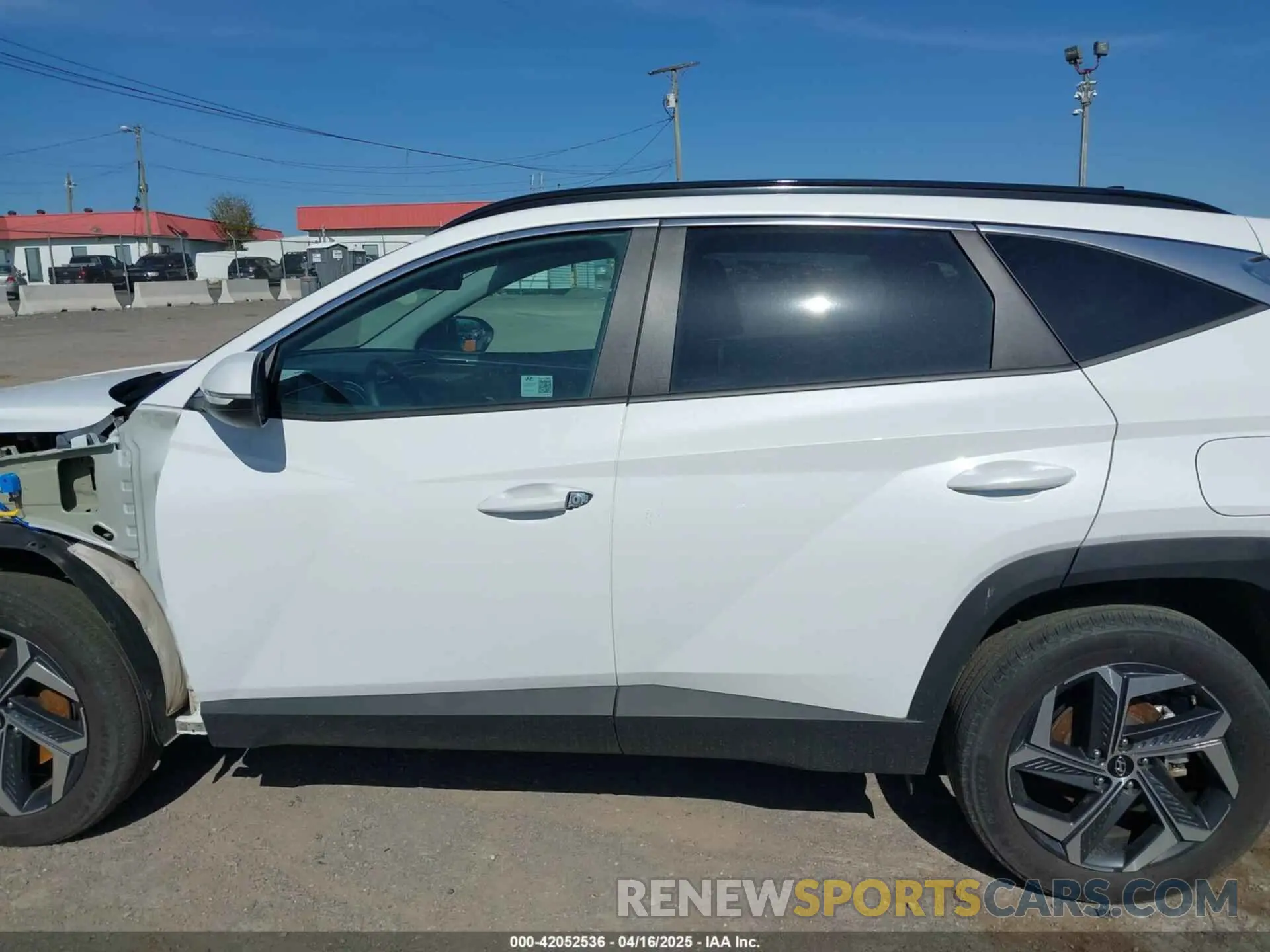 15 fotografías del automóvil dañado KM8JCCD15RU236161 HYUNDAI TUCSON HYBRID 2024