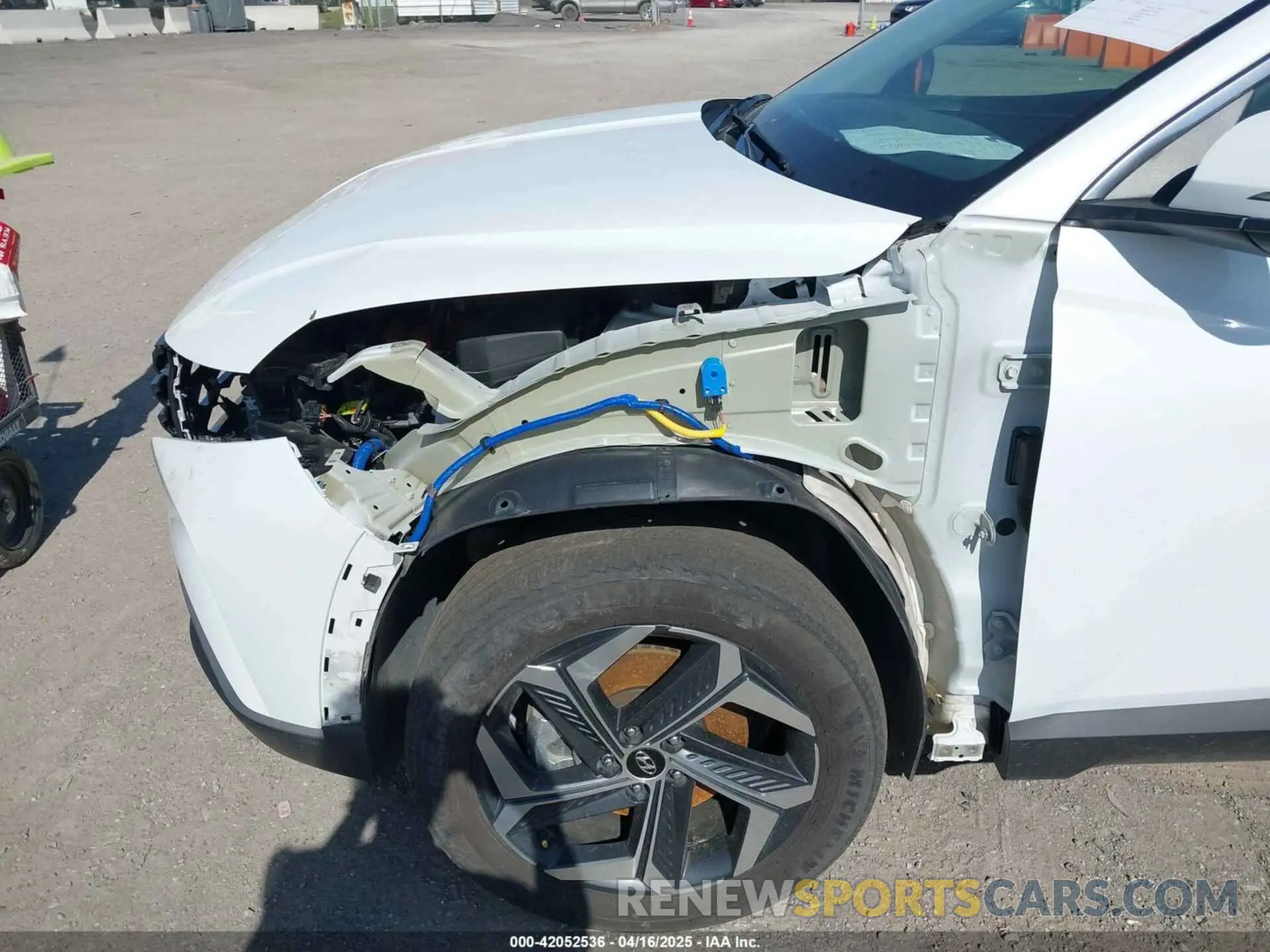 6 fotografías del automóvil dañado KM8JCCD15RU236161 HYUNDAI TUCSON HYBRID 2024
