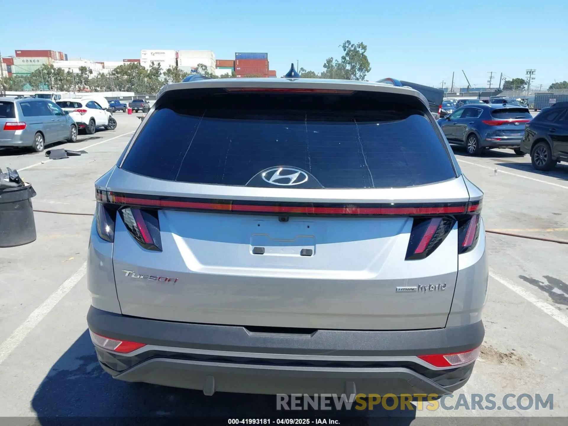 16 fotografías del automóvil dañado KM8JCCD16RU157257 HYUNDAI TUCSON HYBRID 2024
