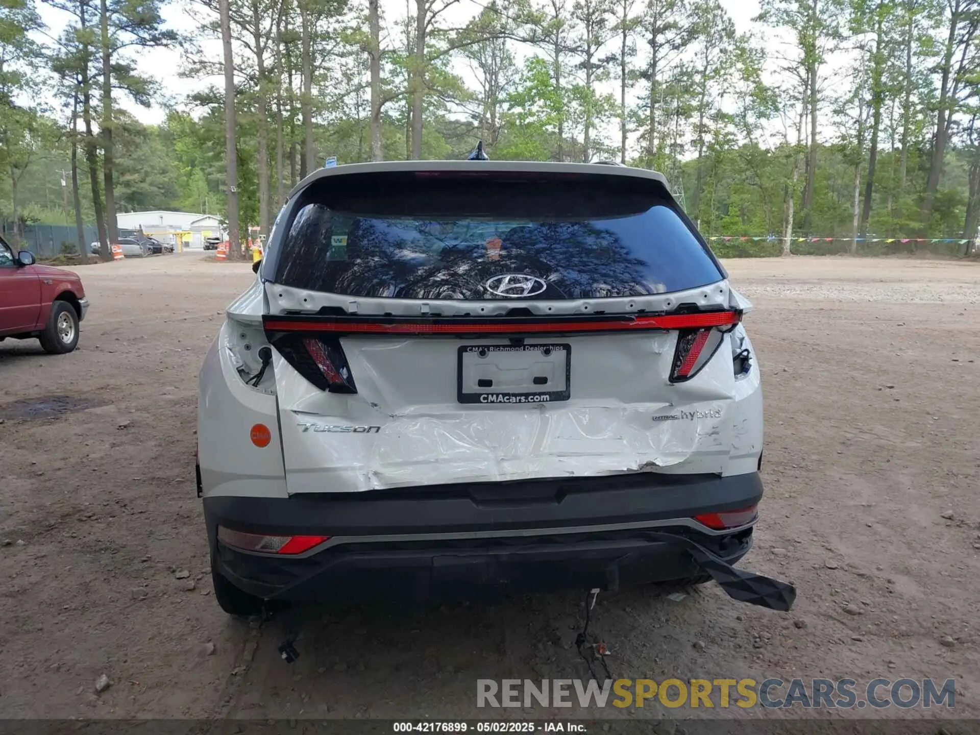 17 fotografías del automóvil dañado KM8JCCD17RU159017 HYUNDAI TUCSON HYBRID 2024