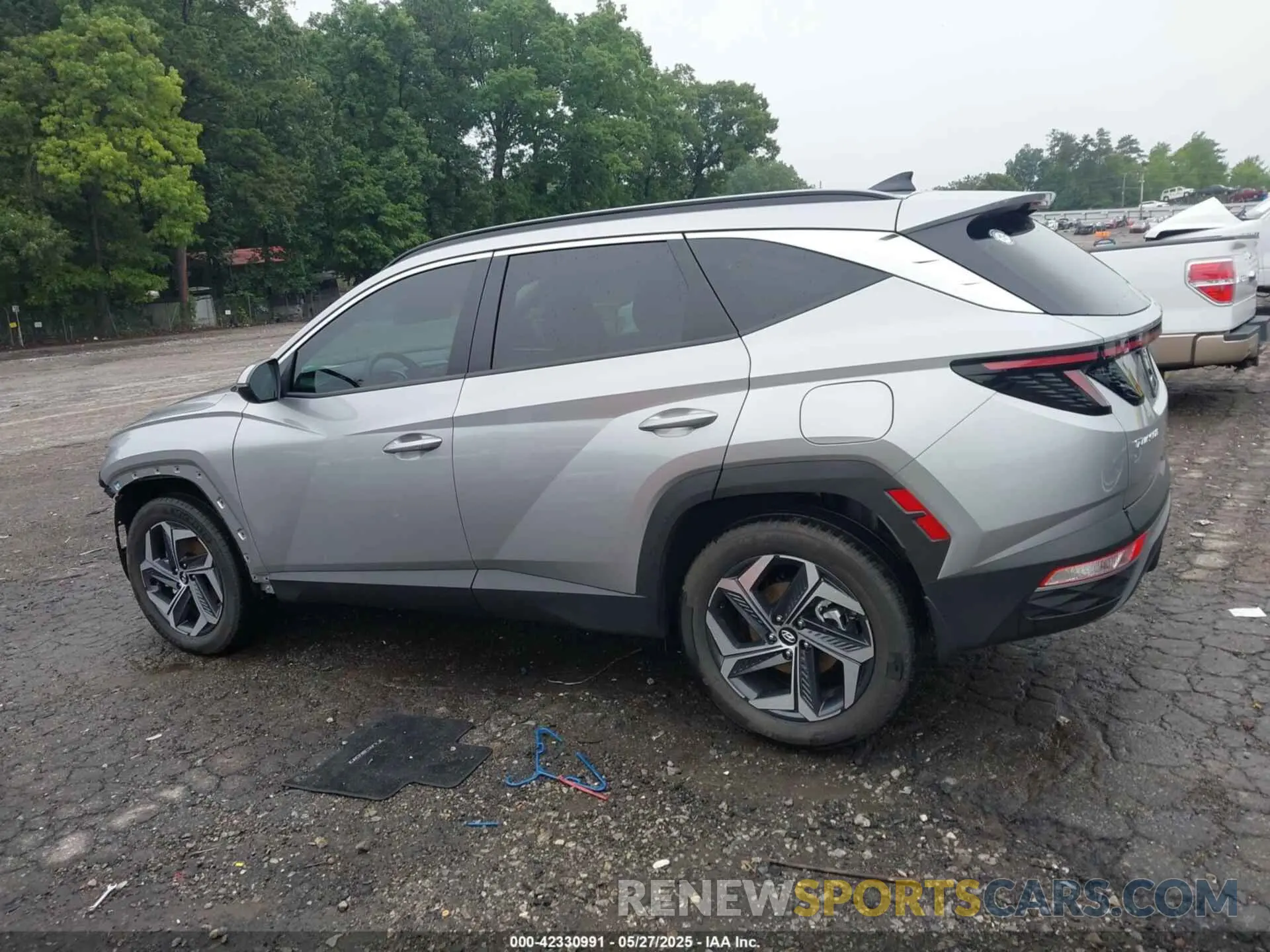 14 fotografías del automóvil dañado KM8JCCD17RU210726 HYUNDAI TUCSON HYBRID 2024