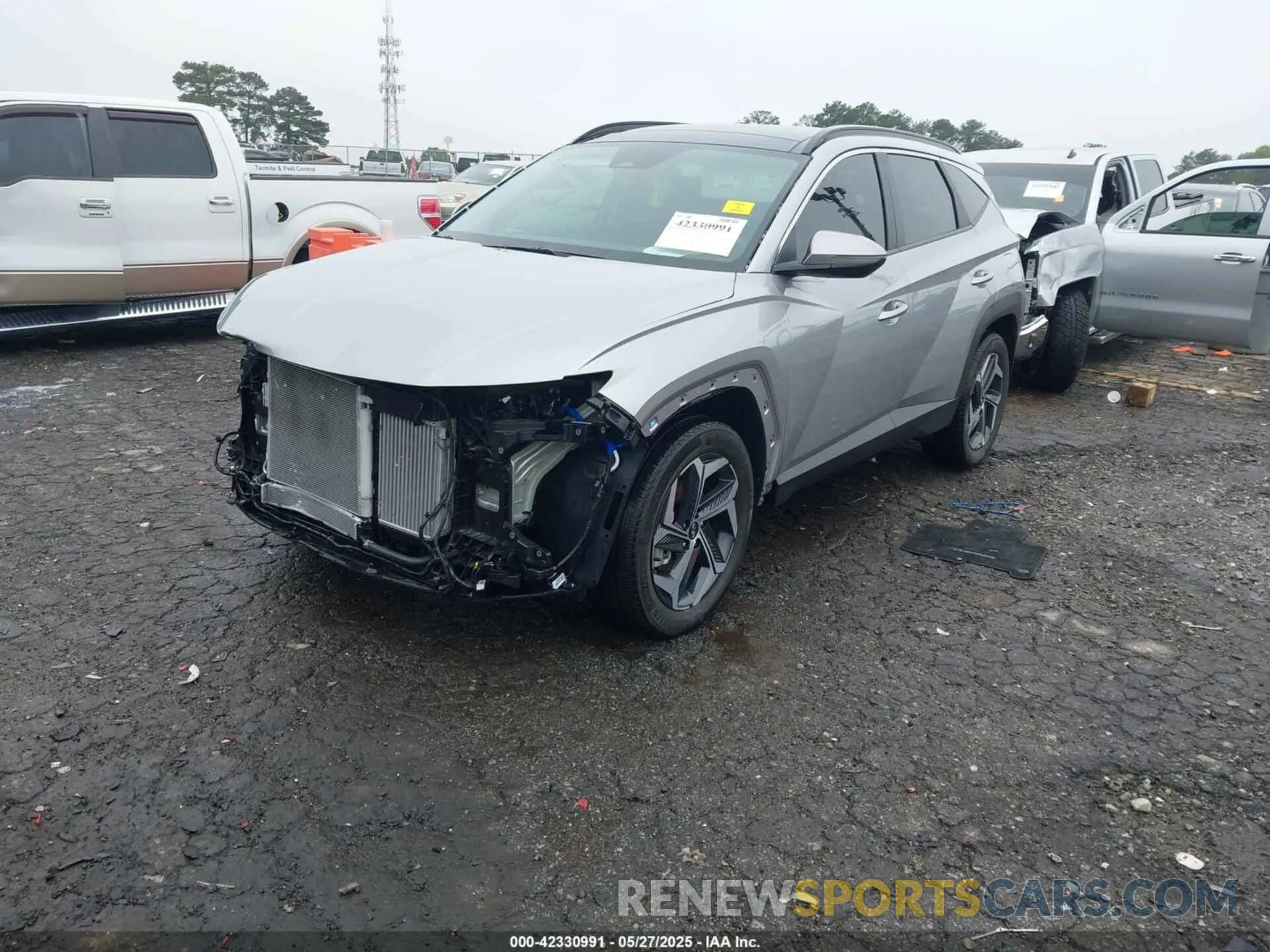 2 fotografías del automóvil dañado KM8JCCD17RU210726 HYUNDAI TUCSON HYBRID 2024