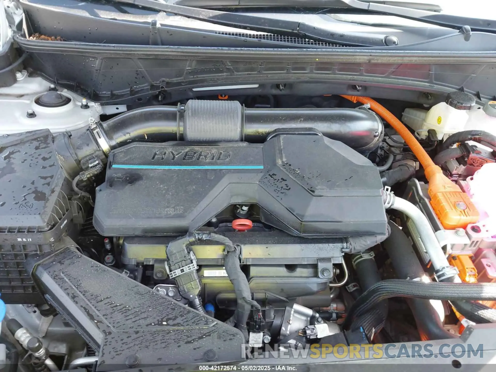 10 fotografías del automóvil dañado KM8JCCD17RU235741 HYUNDAI TUCSON HYBRID 2024