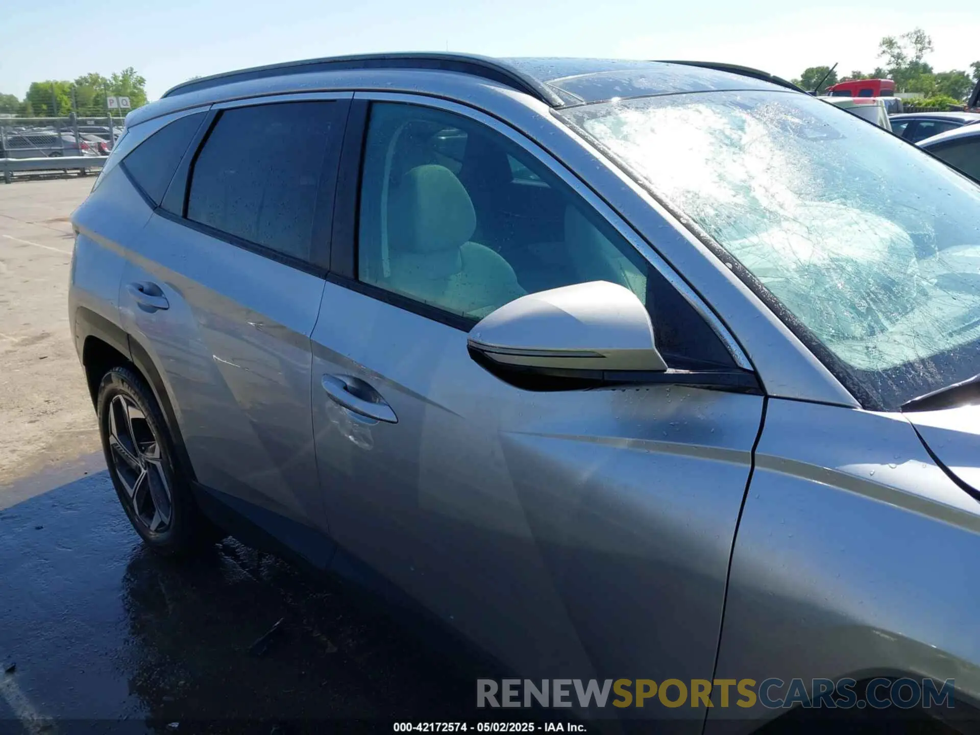 13 fotografías del automóvil dañado KM8JCCD17RU235741 HYUNDAI TUCSON HYBRID 2024