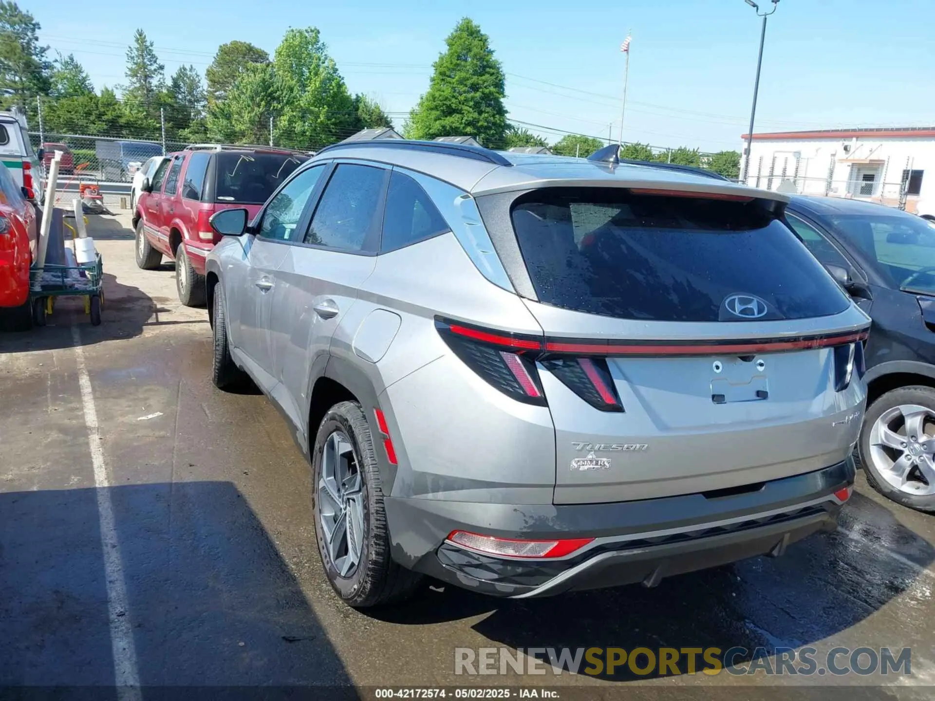3 fotografías del automóvil dañado KM8JCCD17RU235741 HYUNDAI TUCSON HYBRID 2024