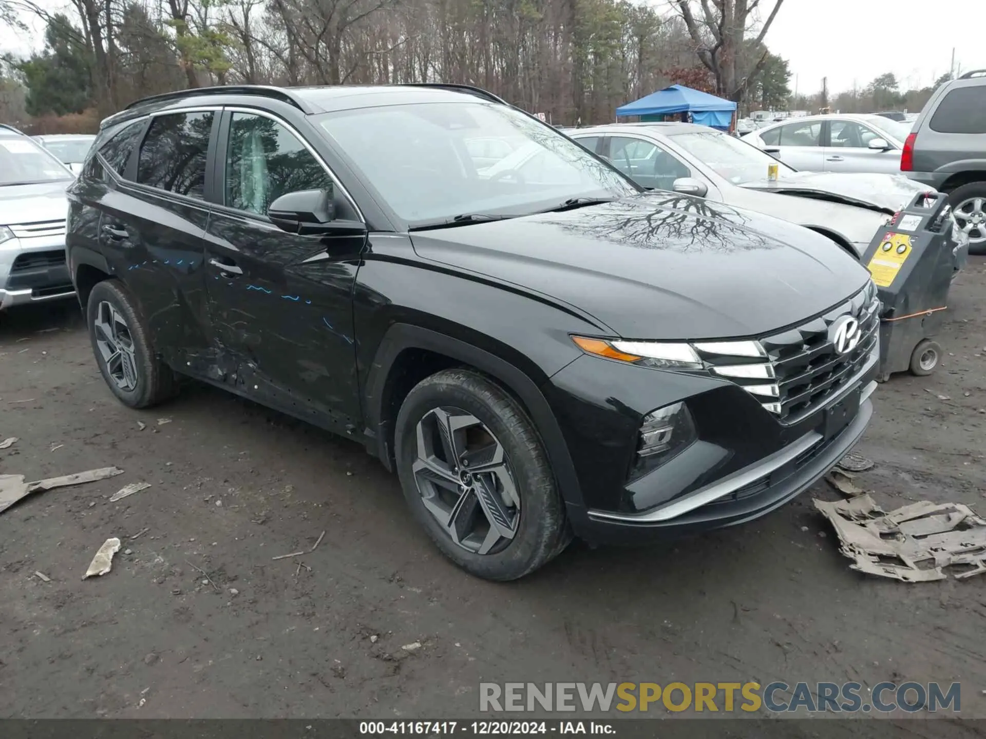 1 fotografías del automóvil dañado KM8JCCD18RU190339 HYUNDAI TUCSON HYBRID 2024