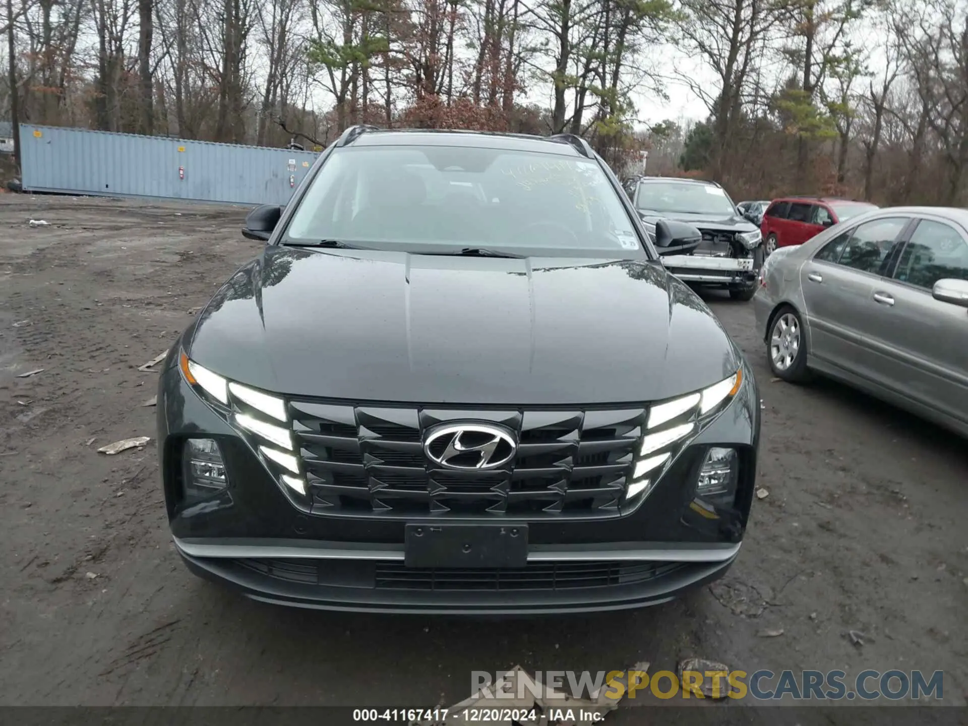 12 fotografías del automóvil dañado KM8JCCD18RU190339 HYUNDAI TUCSON HYBRID 2024