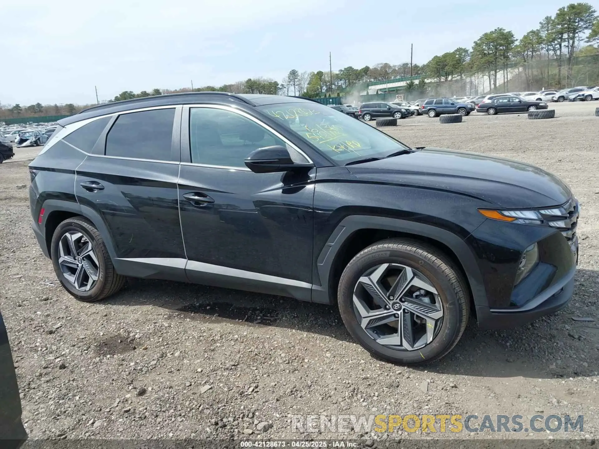 13 fotografías del automóvil dañado KM8JCCD18RU201968 HYUNDAI TUCSON HYBRID 2024