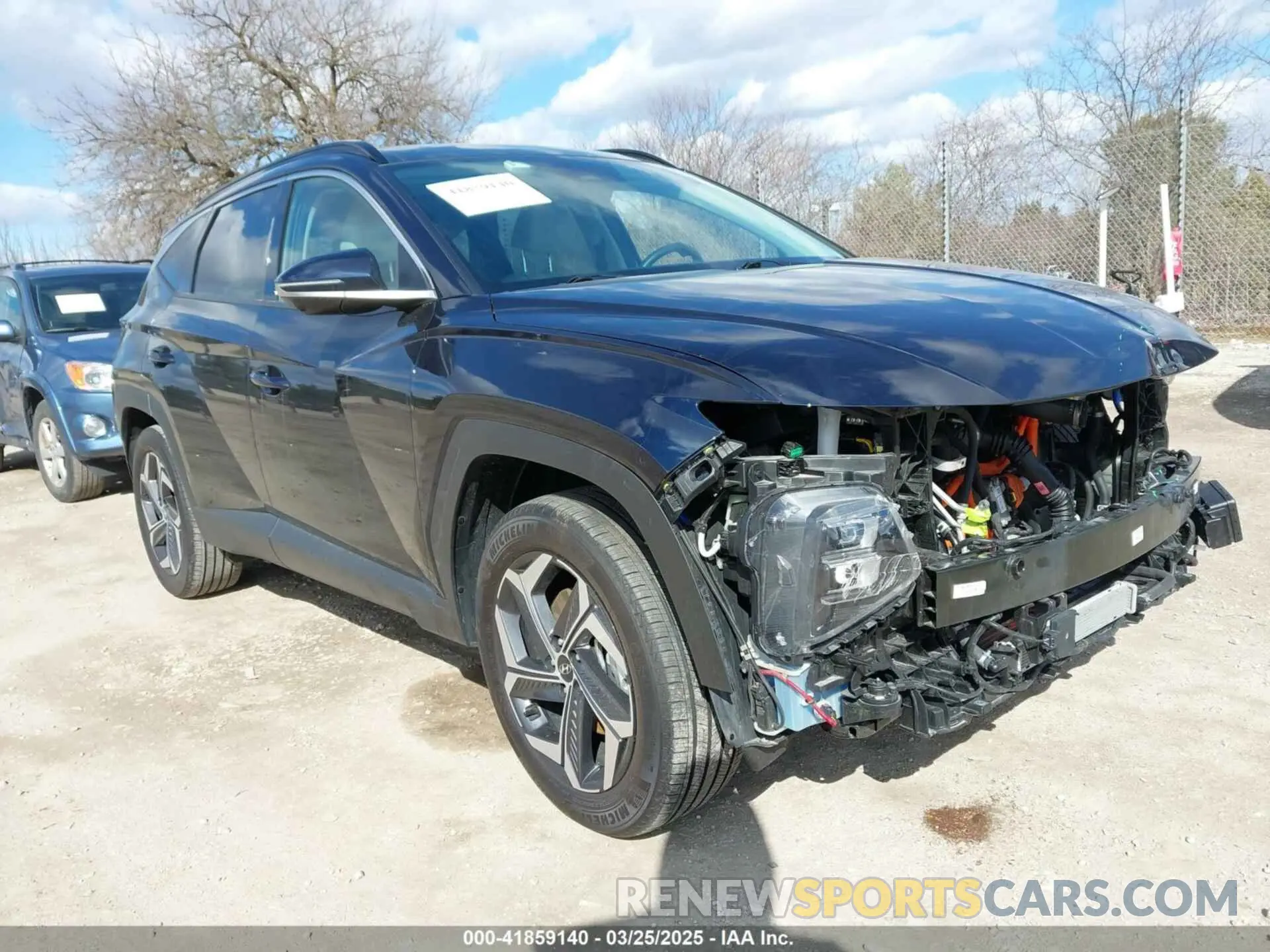1 fotografías del automóvil dañado KM8JECD12RU192341 HYUNDAI TUCSON HYBRID 2024