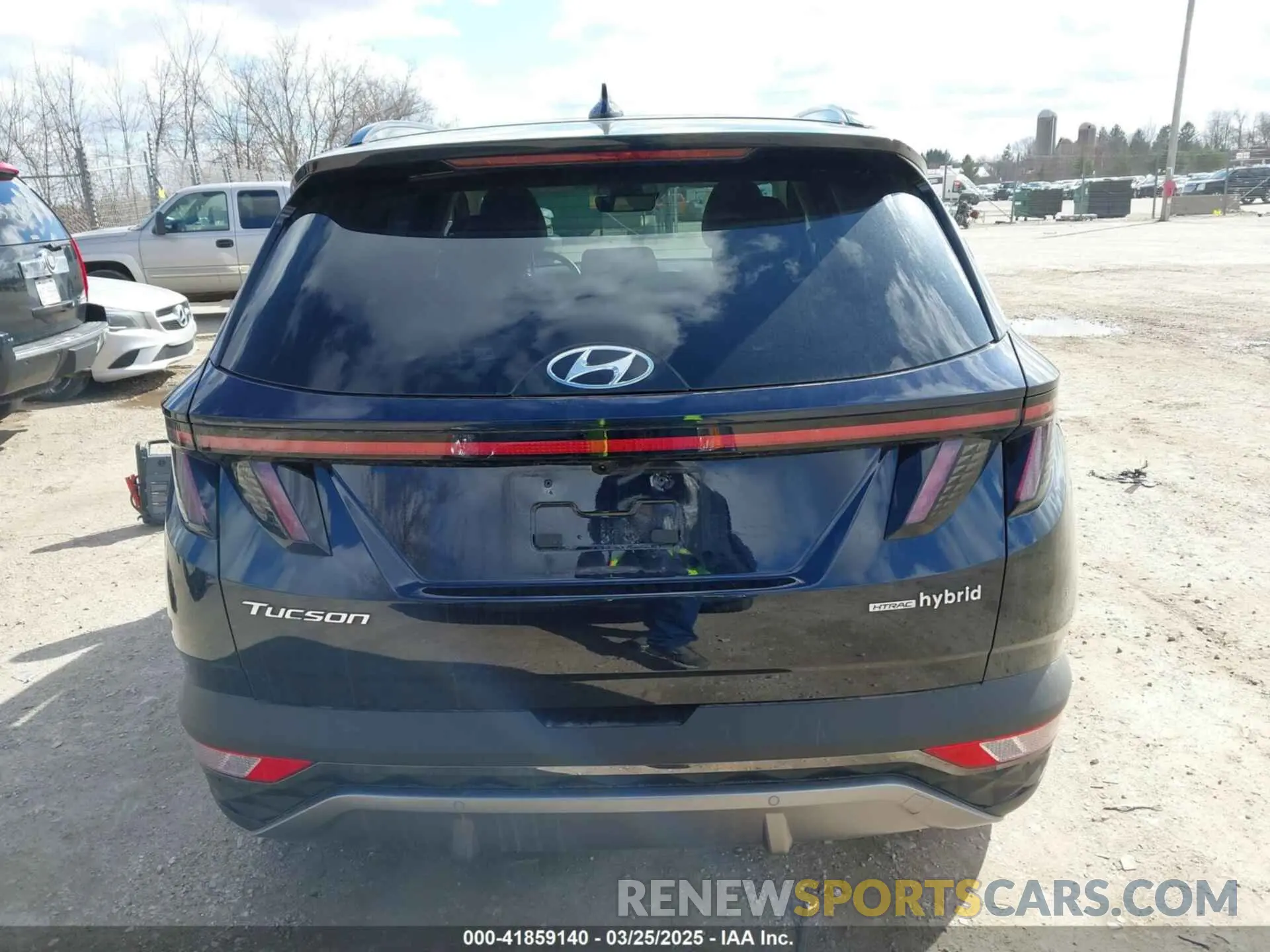 17 fotografías del automóvil dañado KM8JECD12RU192341 HYUNDAI TUCSON HYBRID 2024