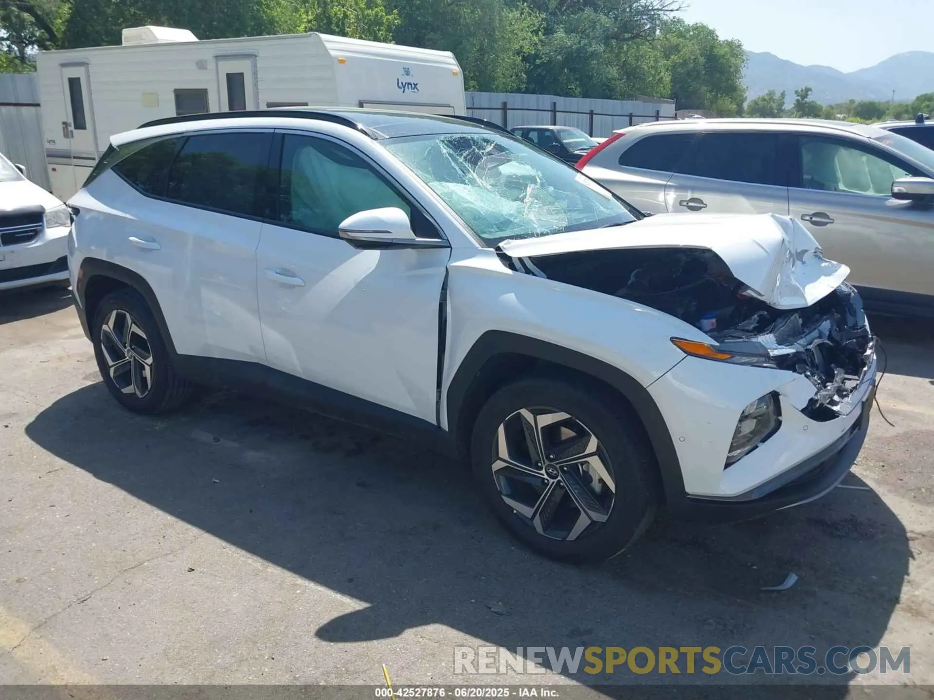 1 fotografías del automóvil dañado KM8JECD14RU234606 HYUNDAI TUCSON HYBRID 2024