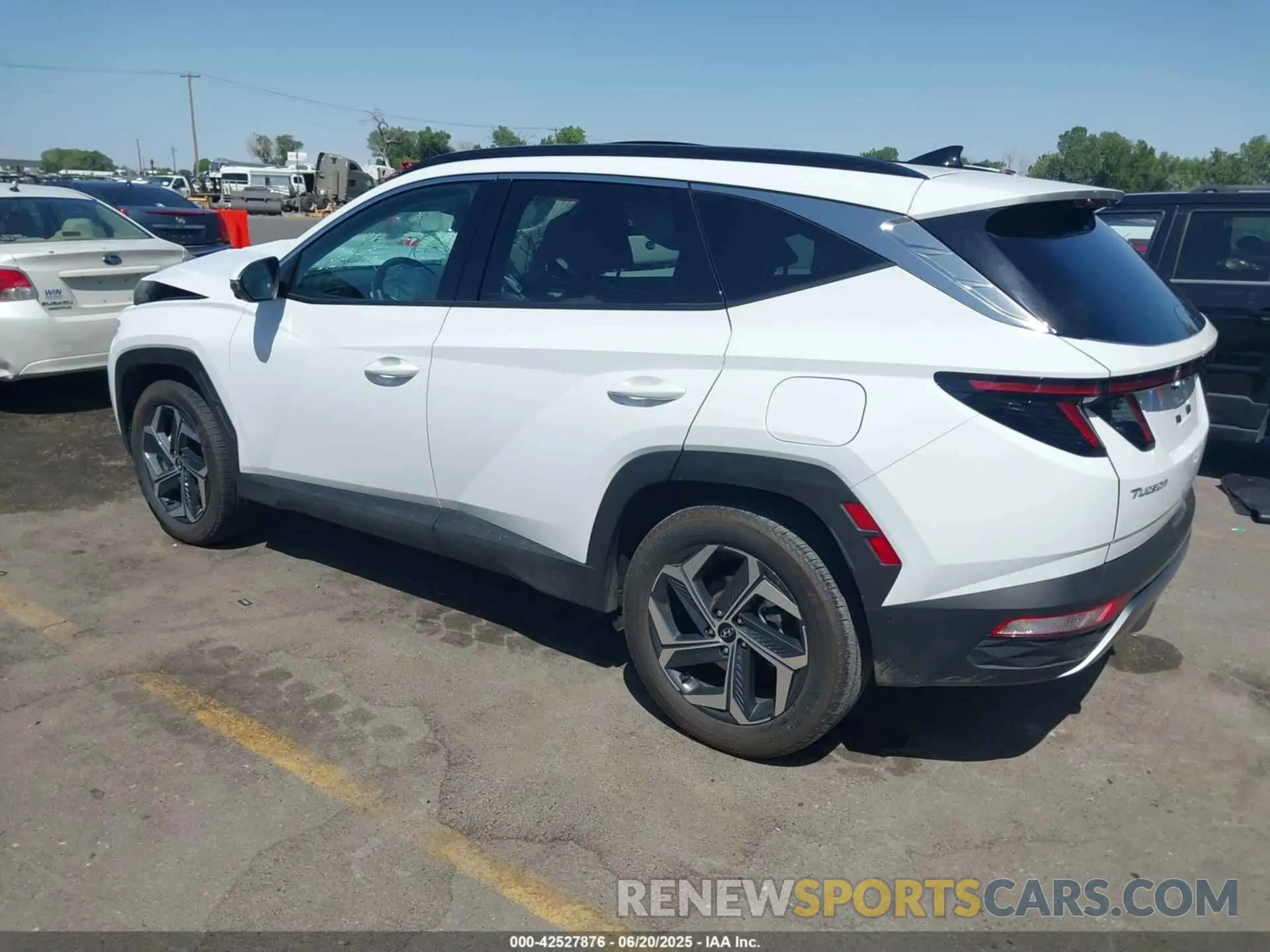 3 fotografías del automóvil dañado KM8JECD14RU234606 HYUNDAI TUCSON HYBRID 2024