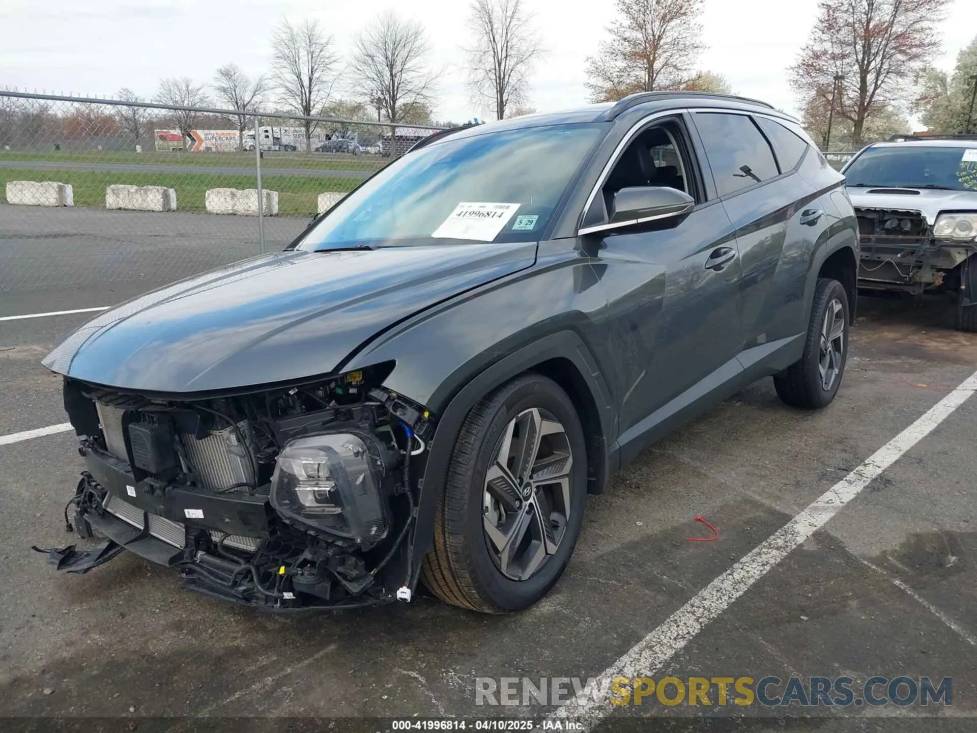 2 fotografías del automóvil dañado KM8JECD17RU217492 HYUNDAI TUCSON HYBRID 2024