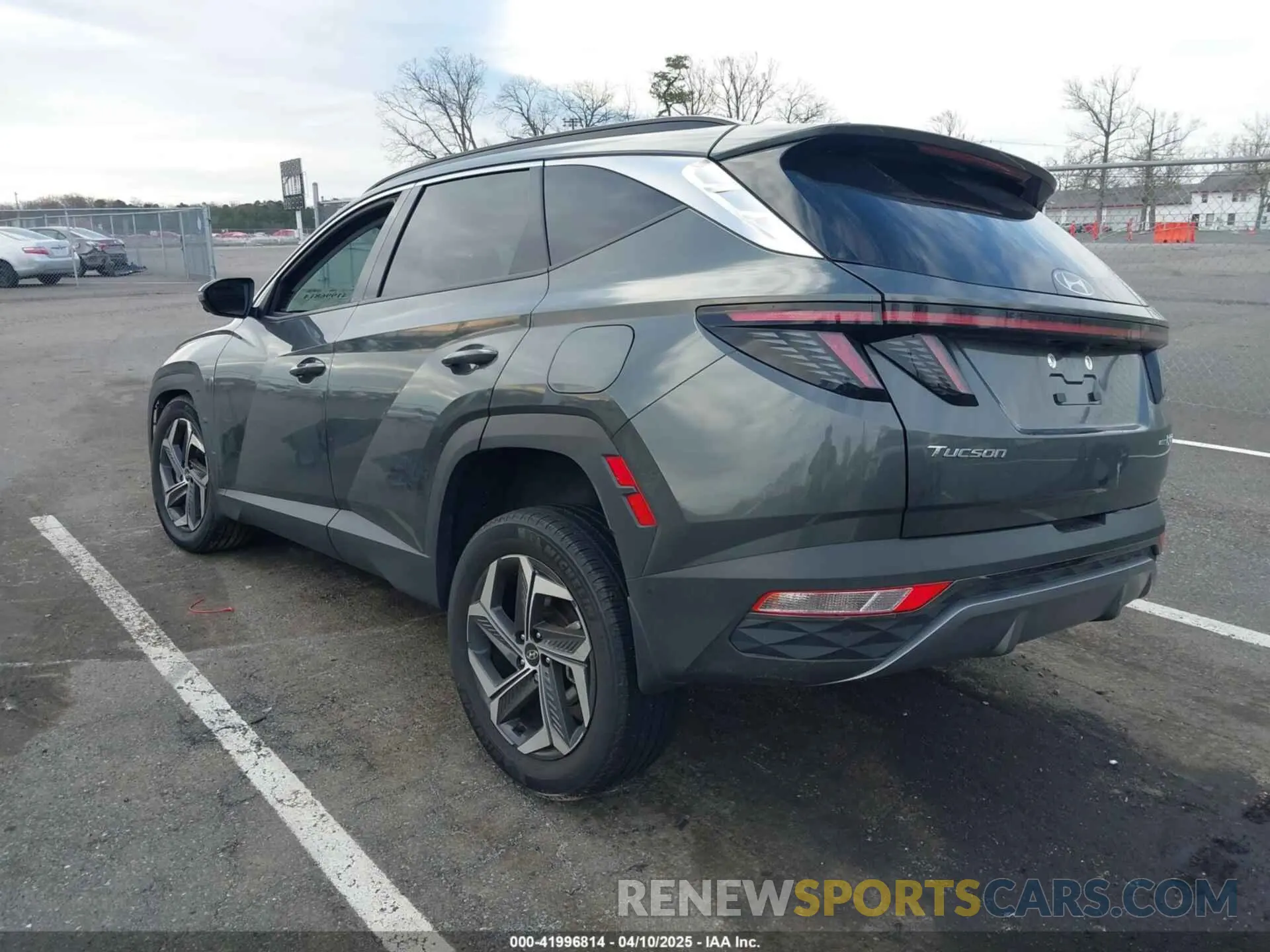 3 fotografías del automóvil dañado KM8JECD17RU217492 HYUNDAI TUCSON HYBRID 2024
