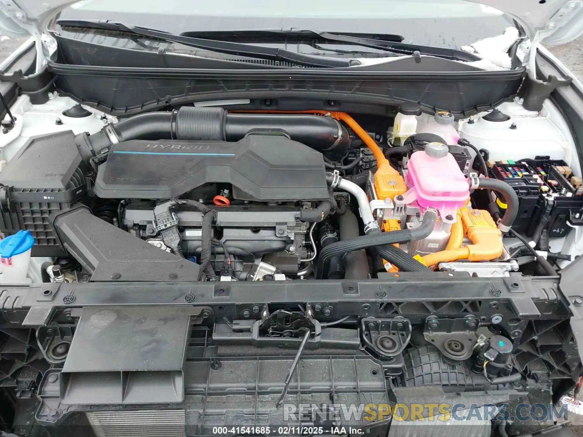 10 fotografías del automóvil dañado KM8JECD18RU219509 HYUNDAI TUCSON HYBRID 2024