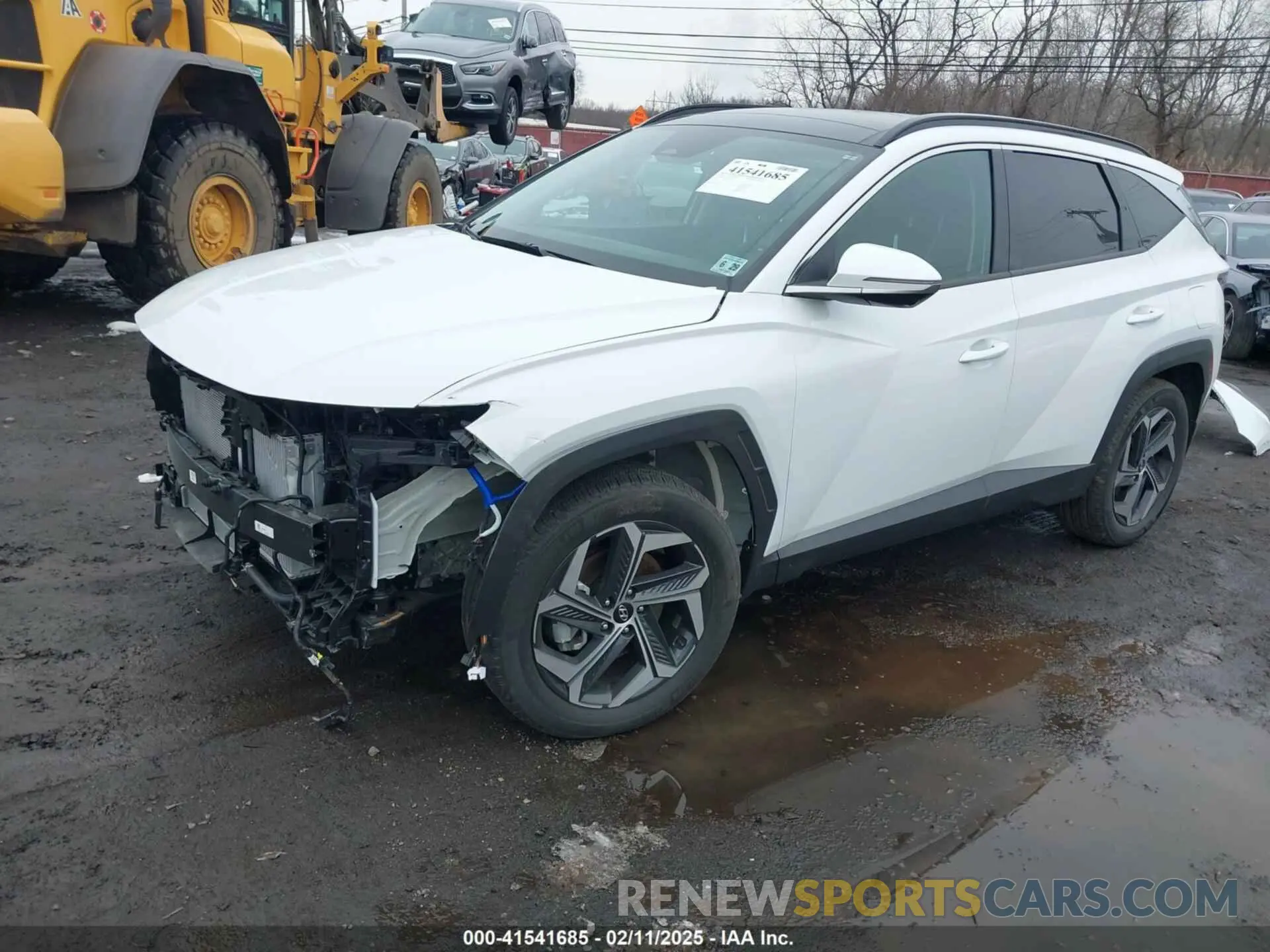 2 fotografías del automóvil dañado KM8JECD18RU219509 HYUNDAI TUCSON HYBRID 2024