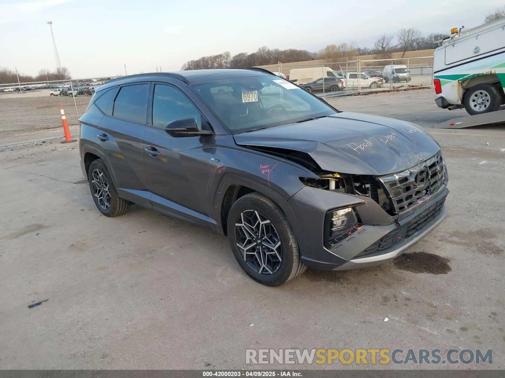 1 fotografías del automóvil dañado KM8JFCD16RU166399 HYUNDAI TUCSON HYBRID 2024