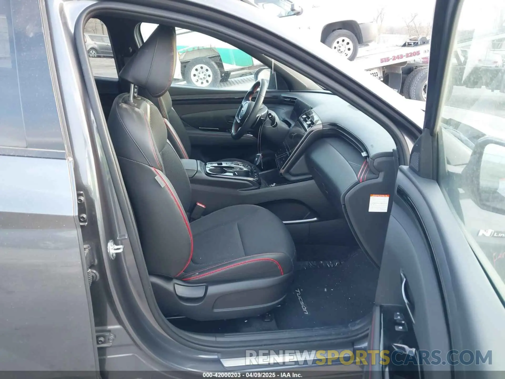 5 fotografías del automóvil dañado KM8JFCD16RU166399 HYUNDAI TUCSON HYBRID 2024