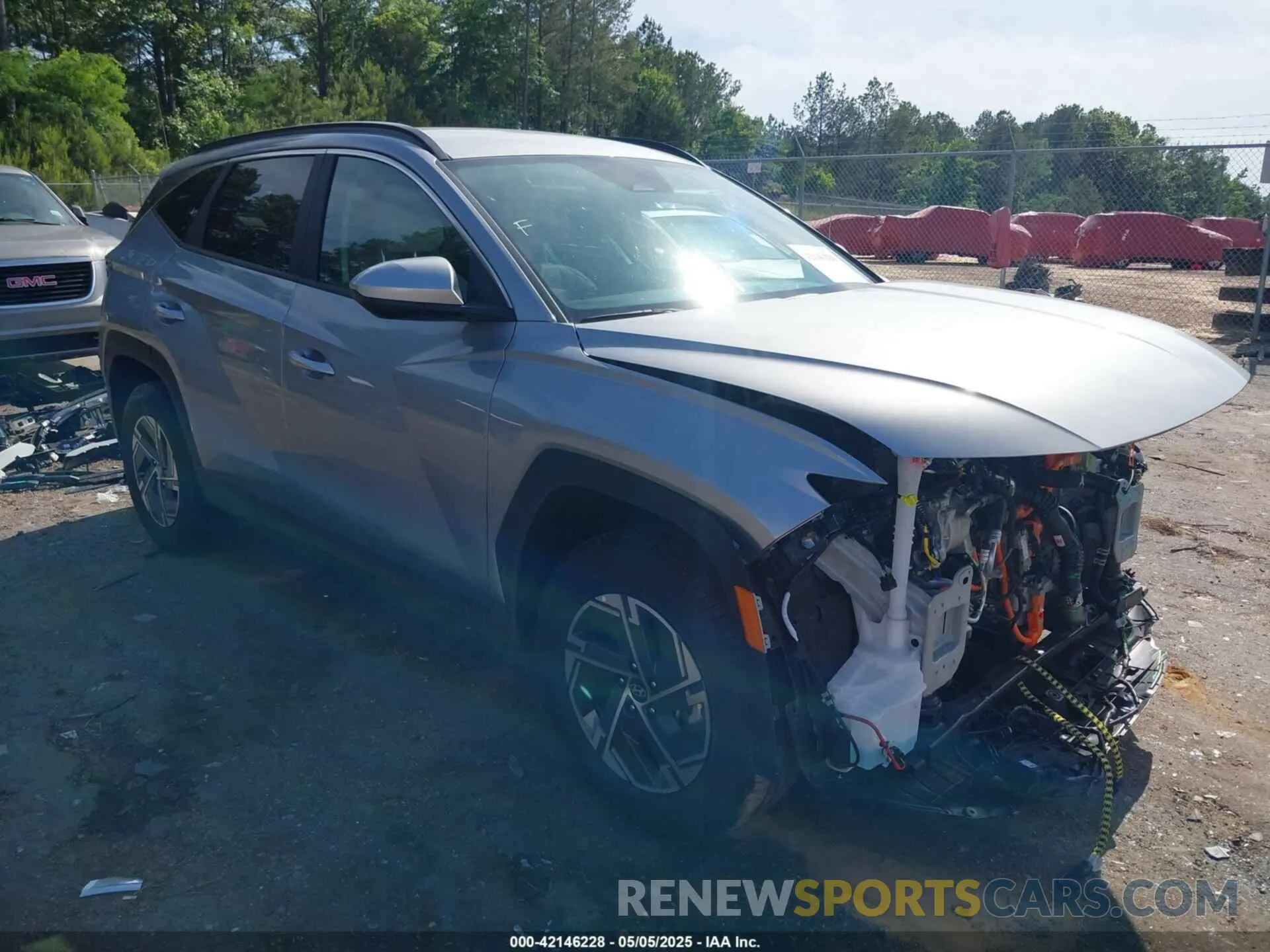 1 fotografías del automóvil dañado KM8JBDD11SU316426 HYUNDAI TUCSON HYBRID 2025