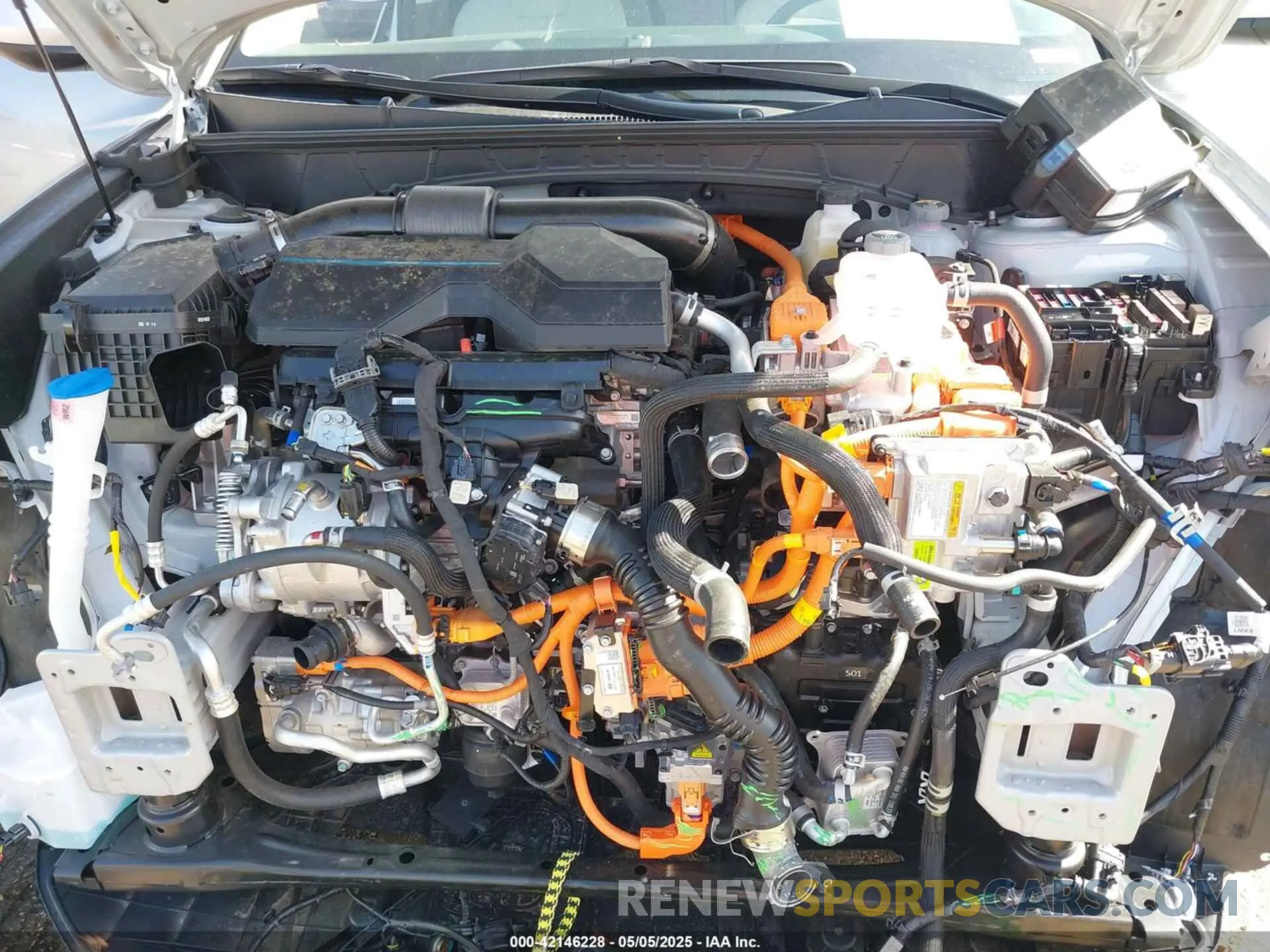 10 fotografías del automóvil dañado KM8JBDD11SU316426 HYUNDAI TUCSON HYBRID 2025