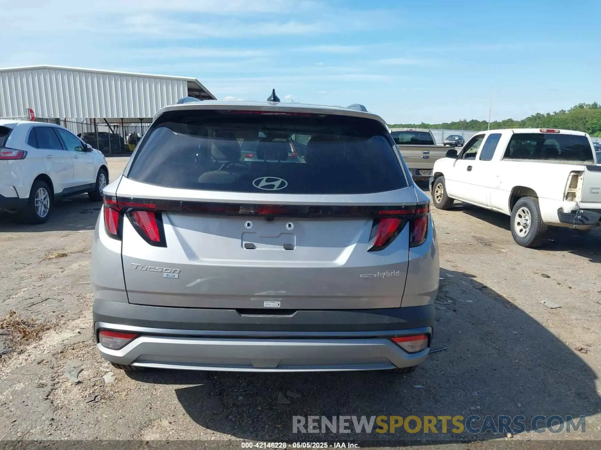 17 fotografías del automóvil dañado KM8JBDD11SU316426 HYUNDAI TUCSON HYBRID 2025