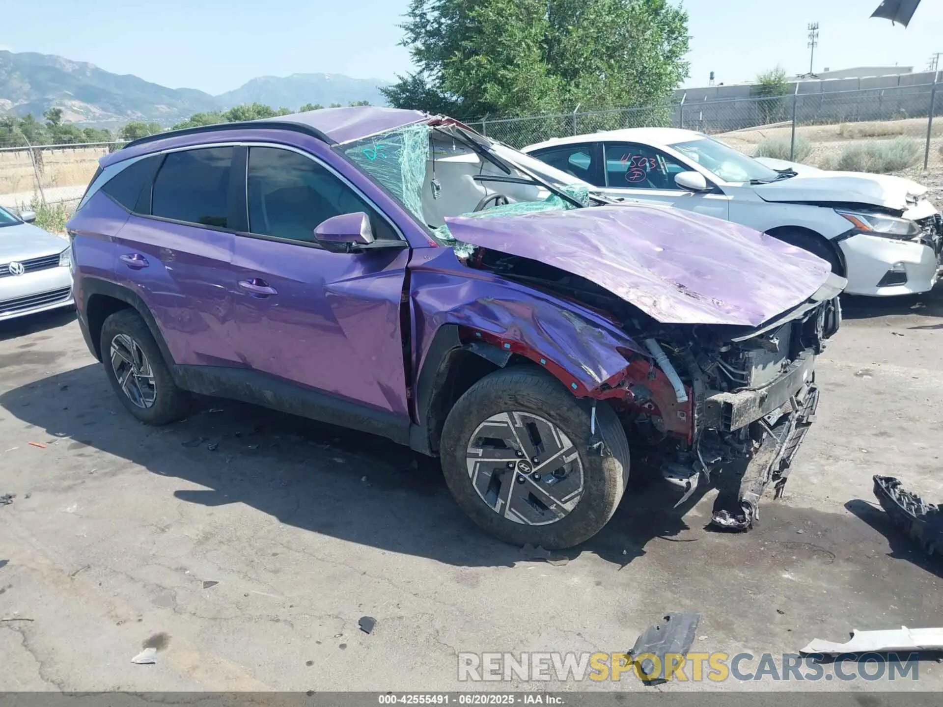 1 fotografías del automóvil dañado KM8JBDD16SU273699 HYUNDAI TUCSON HYBRID 2025