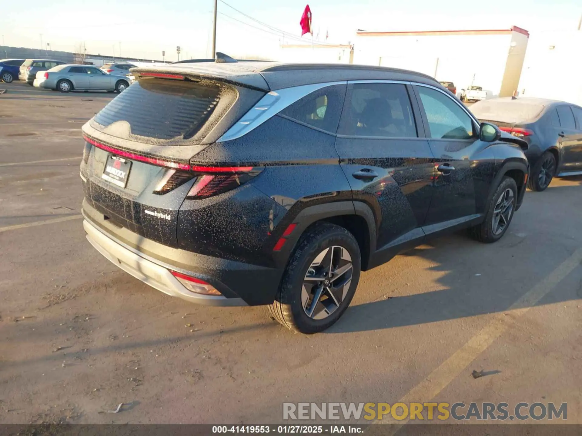 4 fotografías del automóvil dañado KM8JCDD14SU279613 HYUNDAI TUCSON HYBRID 2025