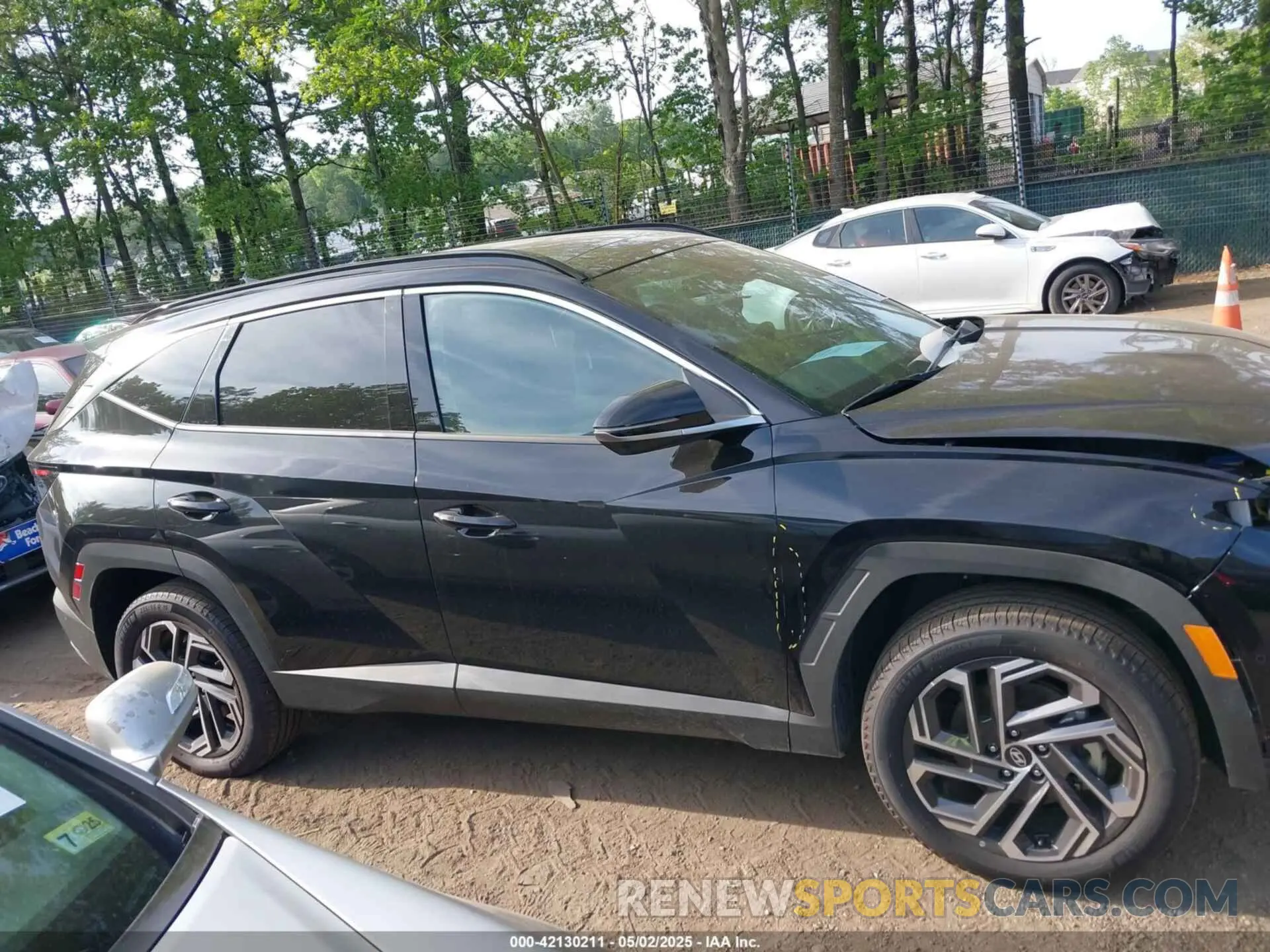 13 fotografías del automóvil dañado KM8JEDD10SU252967 HYUNDAI TUCSON HYBRID 2025