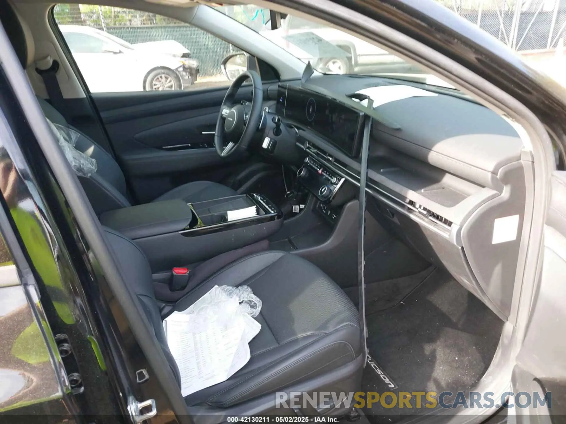 5 fotografías del automóvil dañado KM8JEDD10SU252967 HYUNDAI TUCSON HYBRID 2025