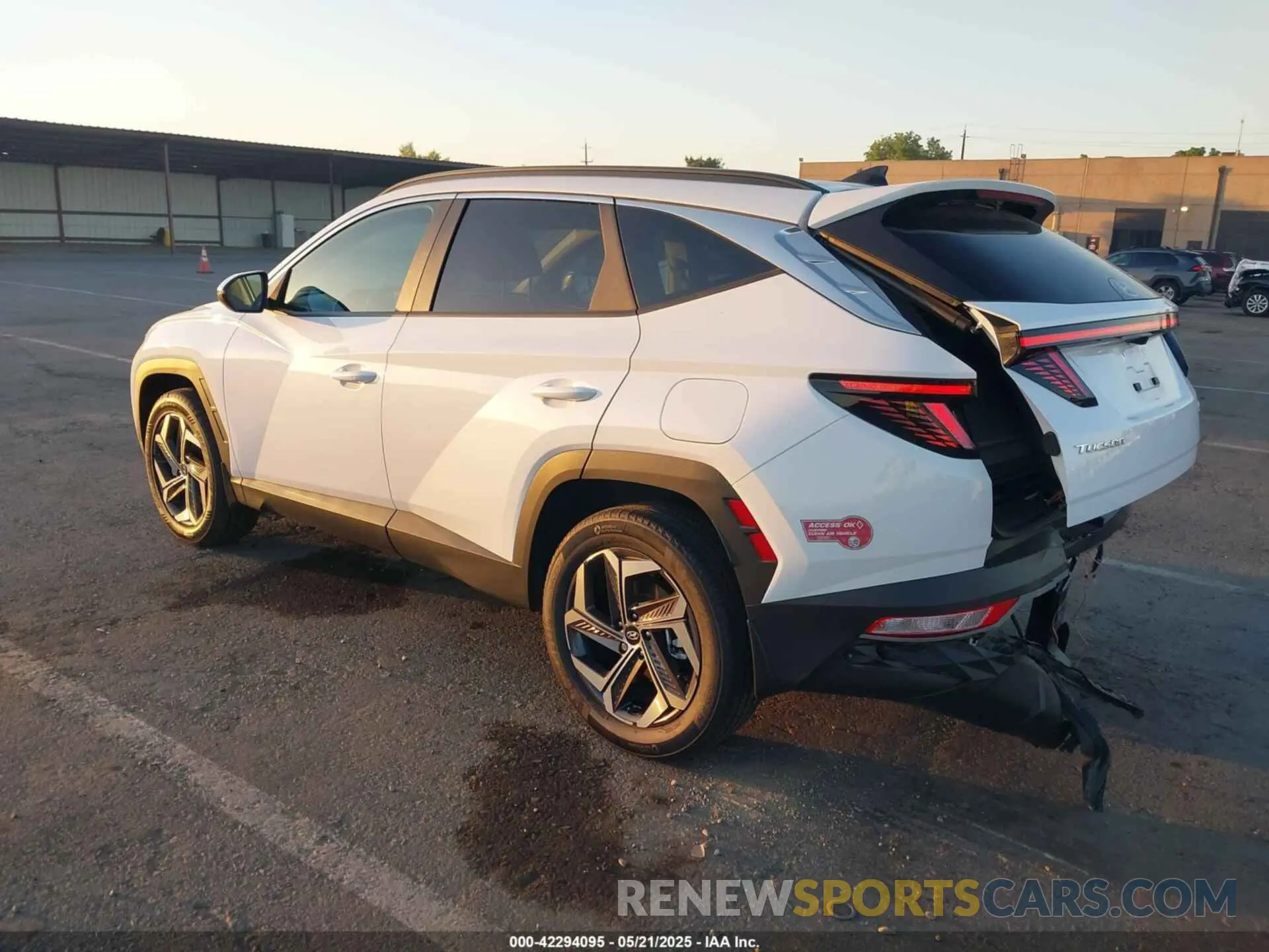 3 fotografías del automóvil dañado KM8JBDA24PU127385 HYUNDAI TUCSON PLUG-IN HYBRID 2023