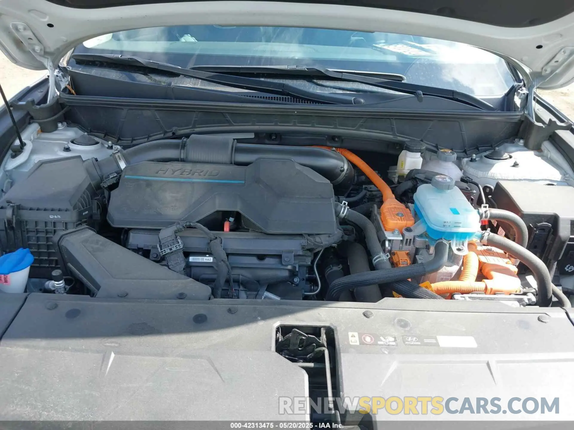 10 fotografías del automóvil dañado KM8JFDA23PU135689 HYUNDAI TUCSON PLUG-IN HYBRID 2023
