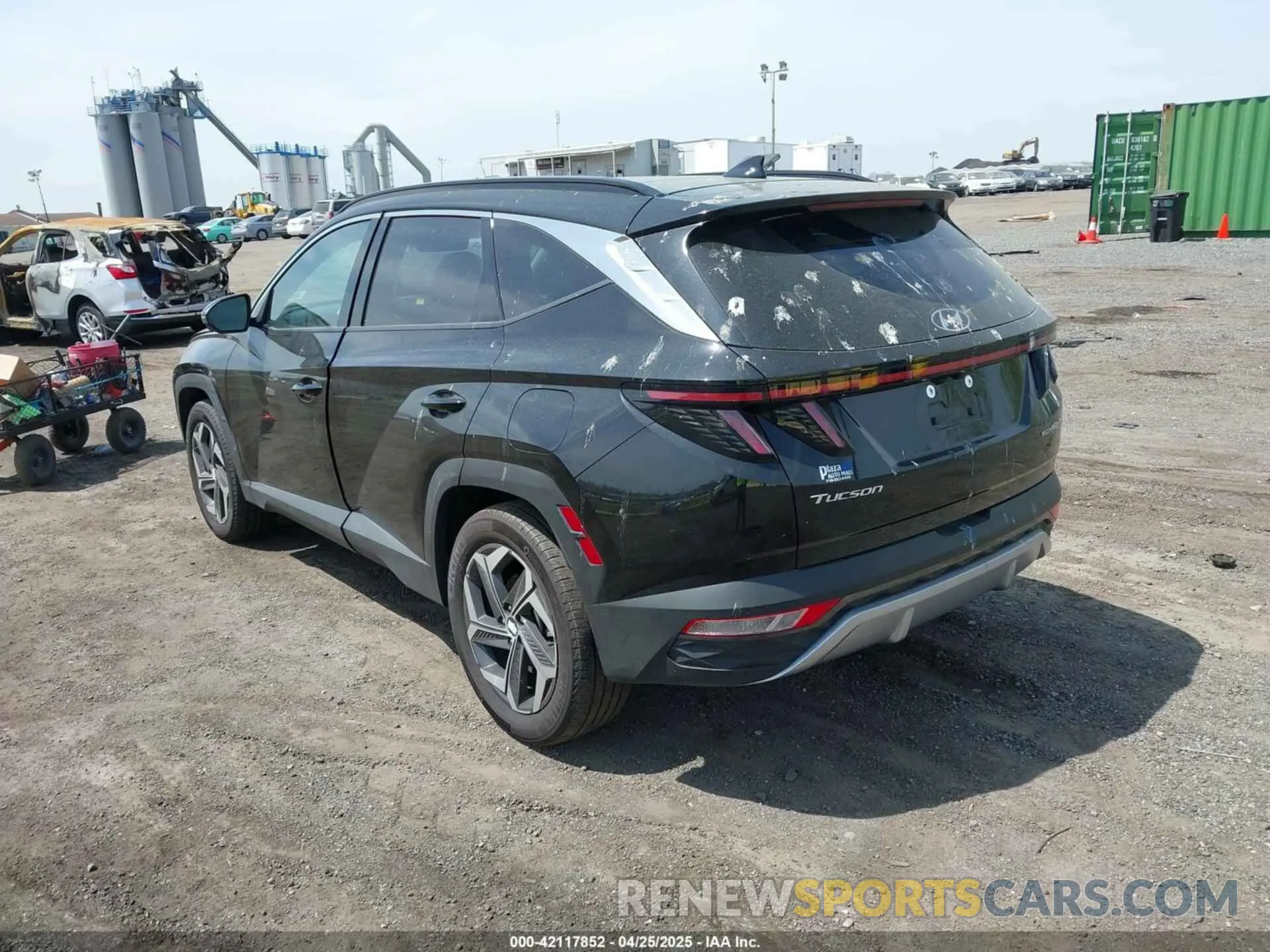 3 fotografías del automóvil dañado KM8JFDD20RU138807 HYUNDAI TUCSON PLUG-IN HYBRID 2024