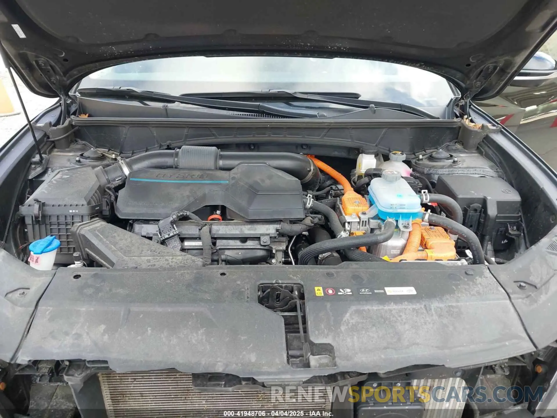 10 fotografías del automóvil dañado KM8JFDD23RU153639 HYUNDAI TUCSON PLUG-IN HYBRID 2024