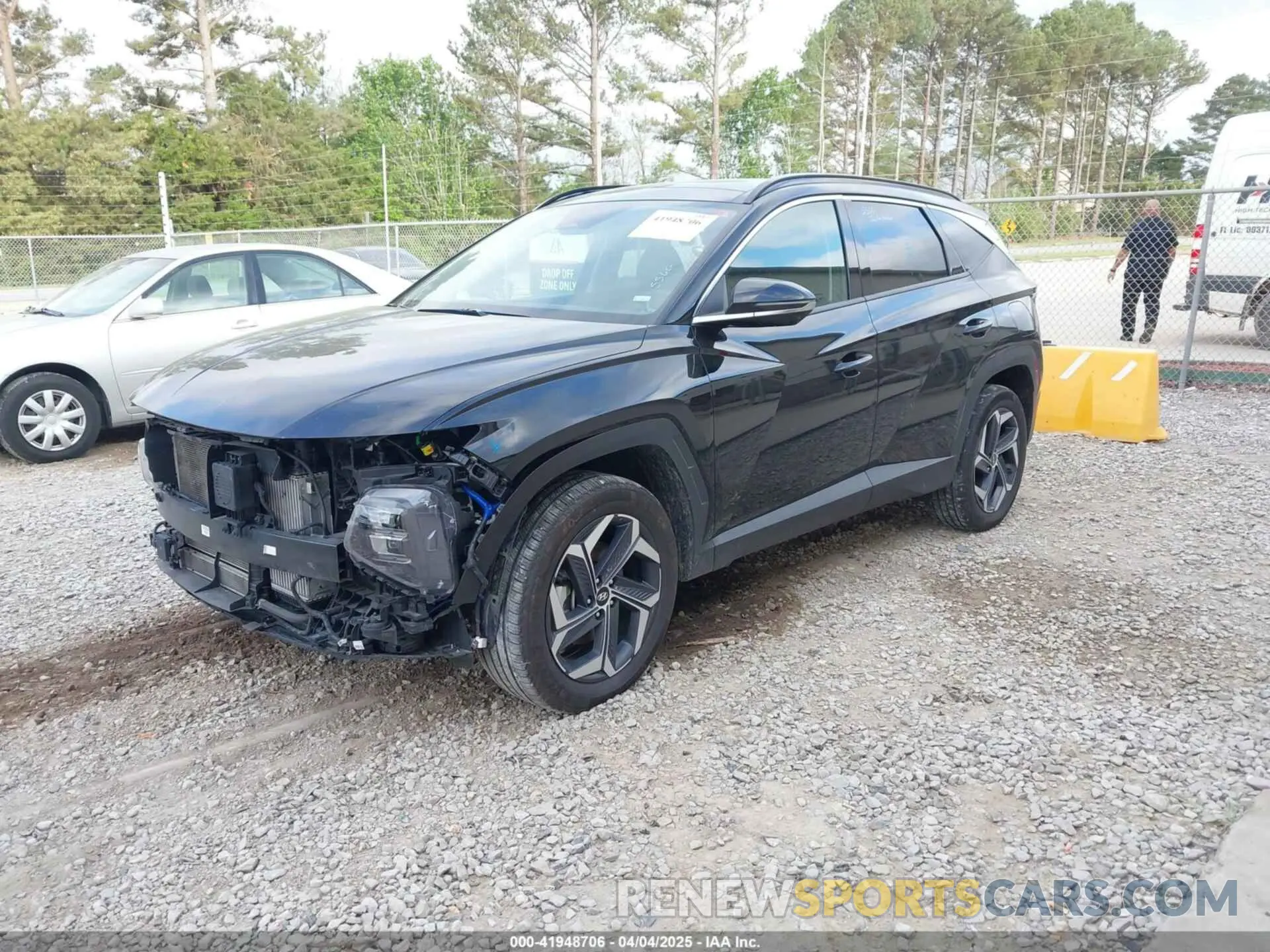 2 fotografías del automóvil dañado KM8JFDD23RU153639 HYUNDAI TUCSON PLUG-IN HYBRID 2024