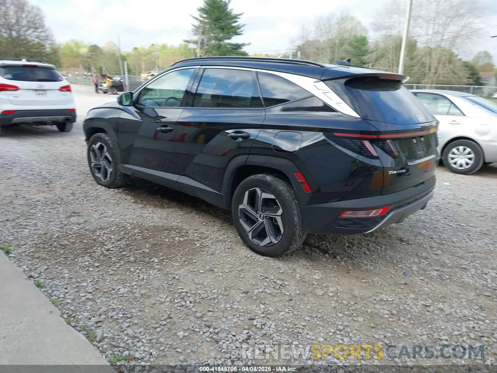 3 fotografías del automóvil dañado KM8JFDD23RU153639 HYUNDAI TUCSON PLUG-IN HYBRID 2024