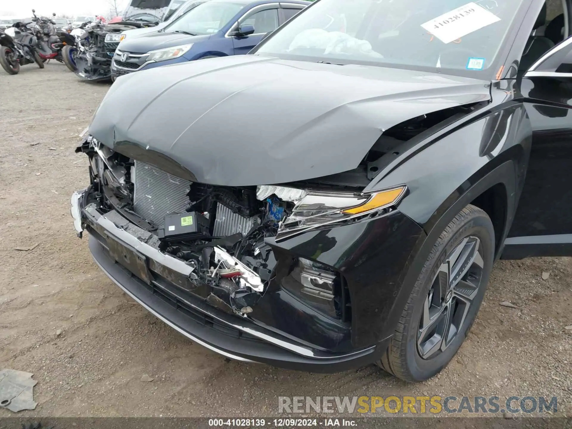 6 fotografías del automóvil dañado KM8JFDD26RU225241 HYUNDAI TUCSON PLUG-IN HYBRID 2024