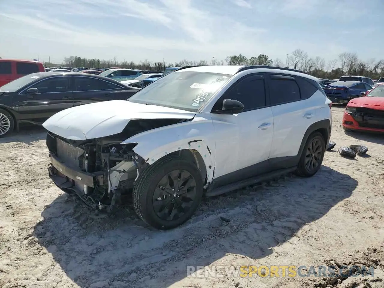 1 fotografías del automóvil dañado KM8JF3DE1RU279776 HYUNDAI TUCSON XRT 2024