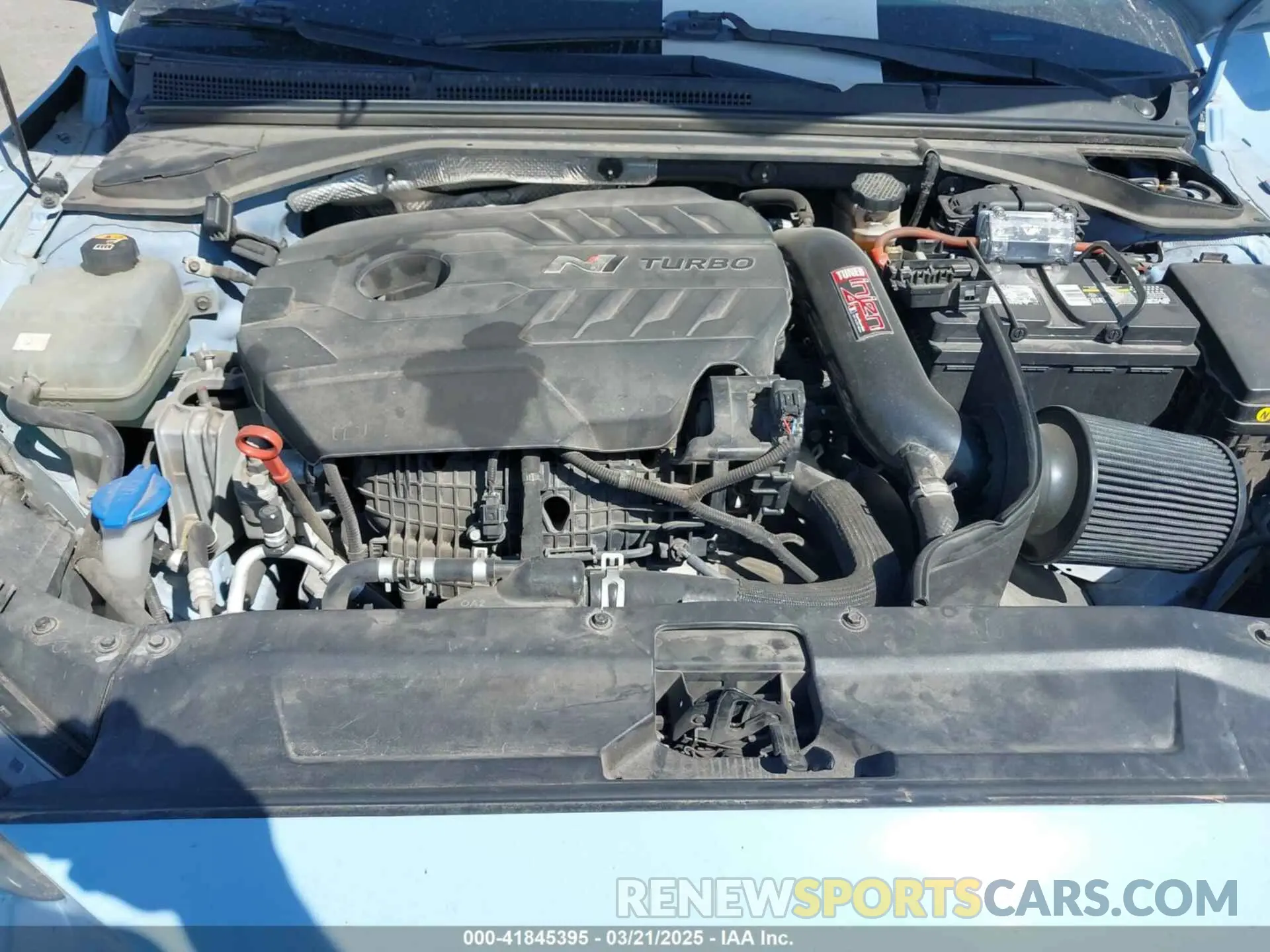 10 fotografías del automóvil dañado KMHT36AH3KU002747 HYUNDAI VELOSTER 2019