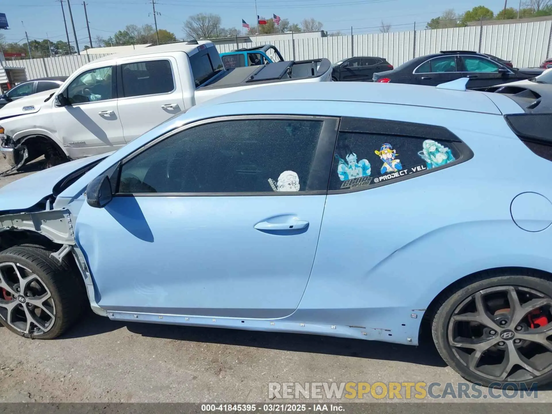 14 fotografías del automóvil dañado KMHT36AH3KU002747 HYUNDAI VELOSTER 2019