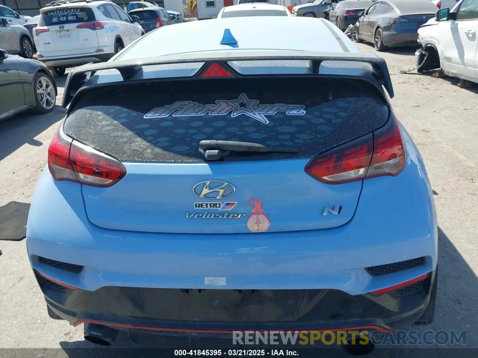 16 fotografías del automóvil dañado KMHT36AH3KU002747 HYUNDAI VELOSTER 2019