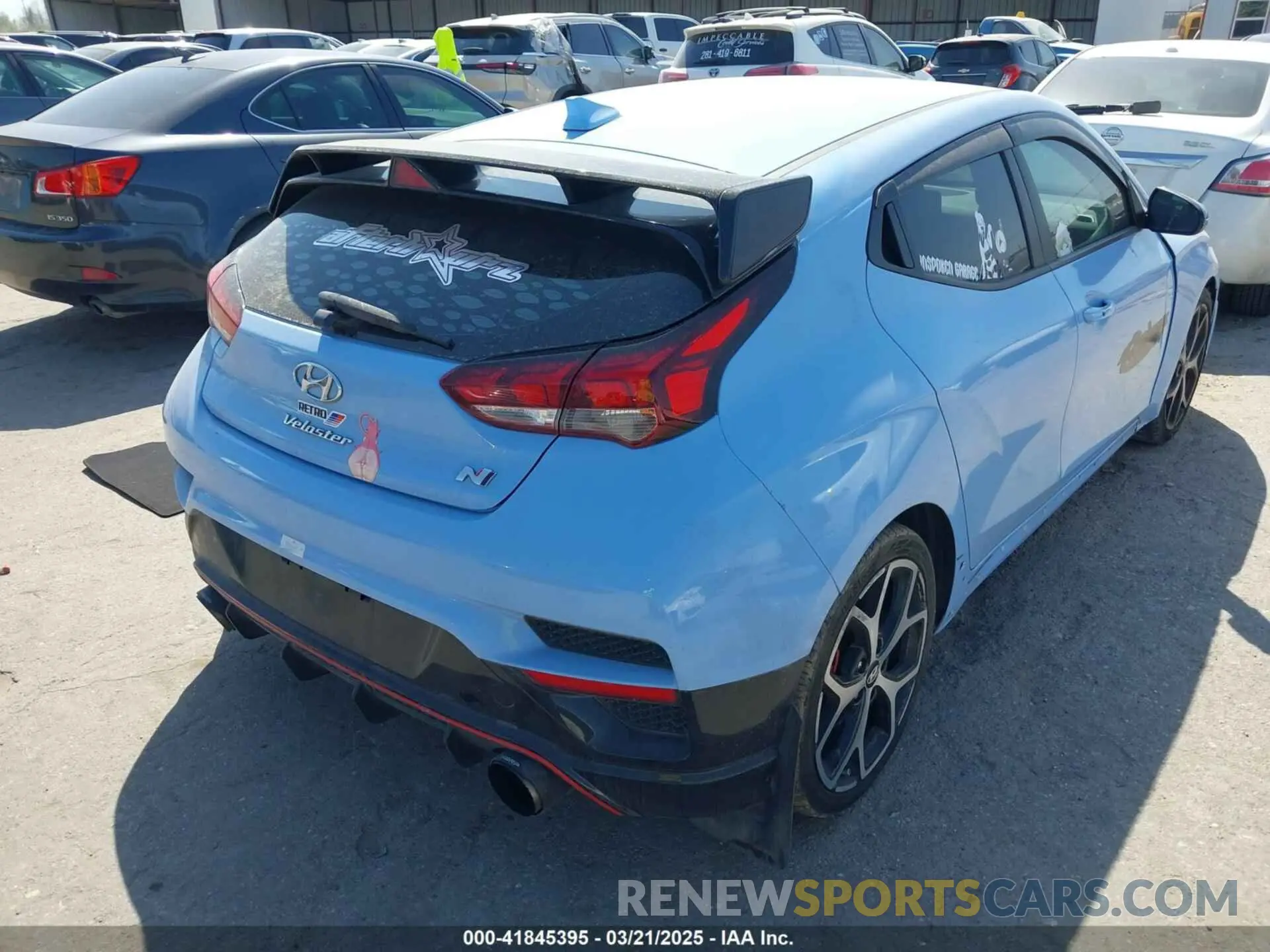 4 fotografías del automóvil dañado KMHT36AH3KU002747 HYUNDAI VELOSTER 2019