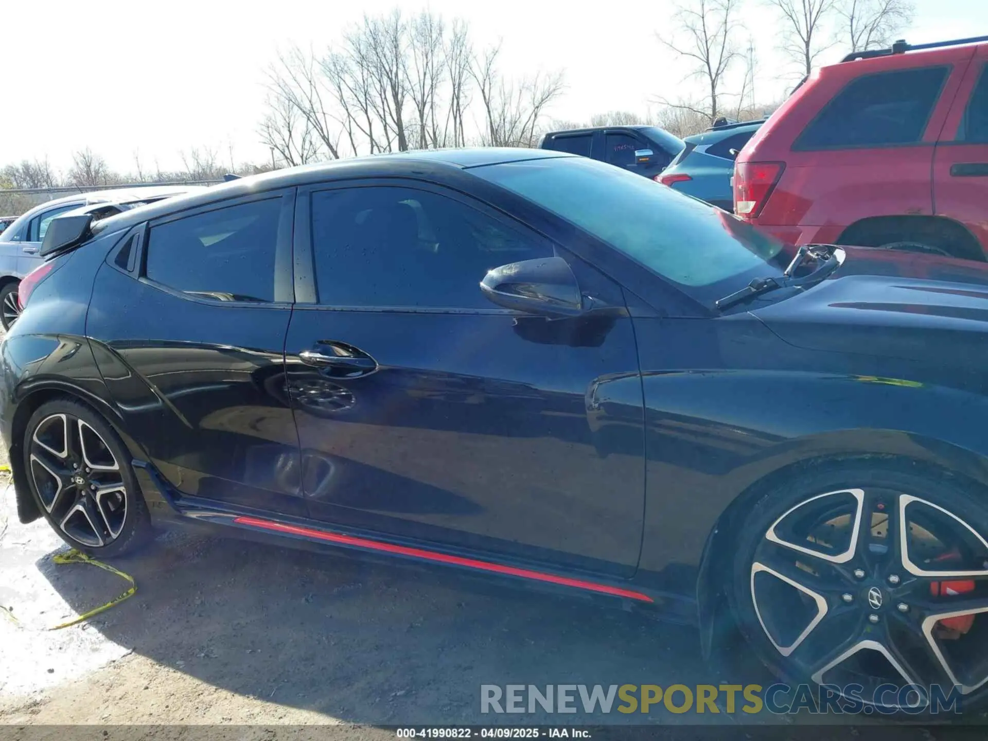 13 fotografías del automóvil dañado KMHT36AH9KU002414 HYUNDAI VELOSTER 2019