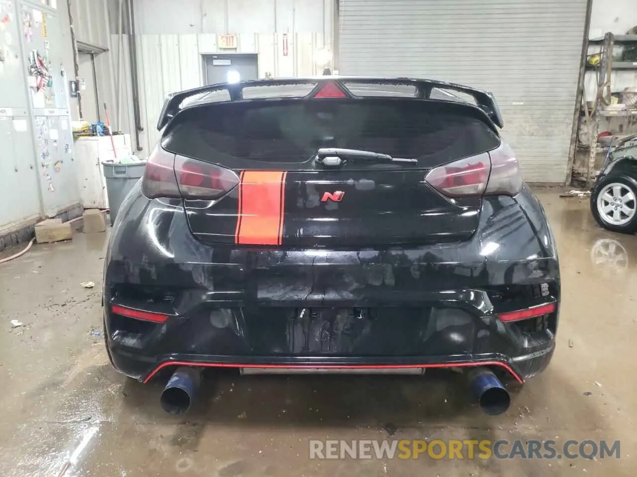 6 fotografías del automóvil dañado KMHT36AHXKU001840 HYUNDAI VELOSTER 2019