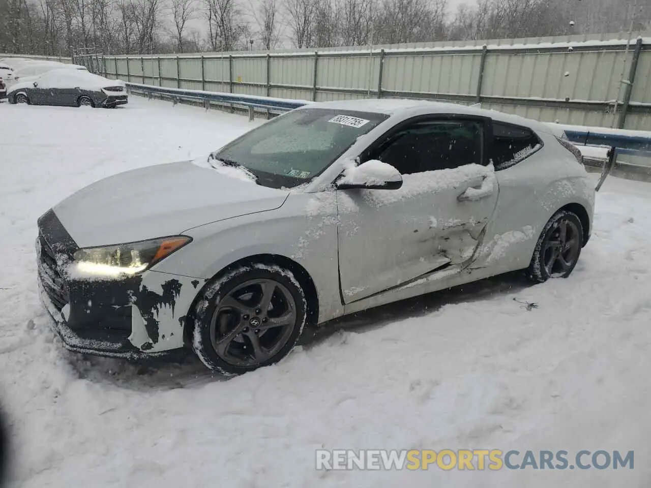 1 fotografías del automóvil dañado KMHTG6AF0KU017872 HYUNDAI VELOSTER 2019