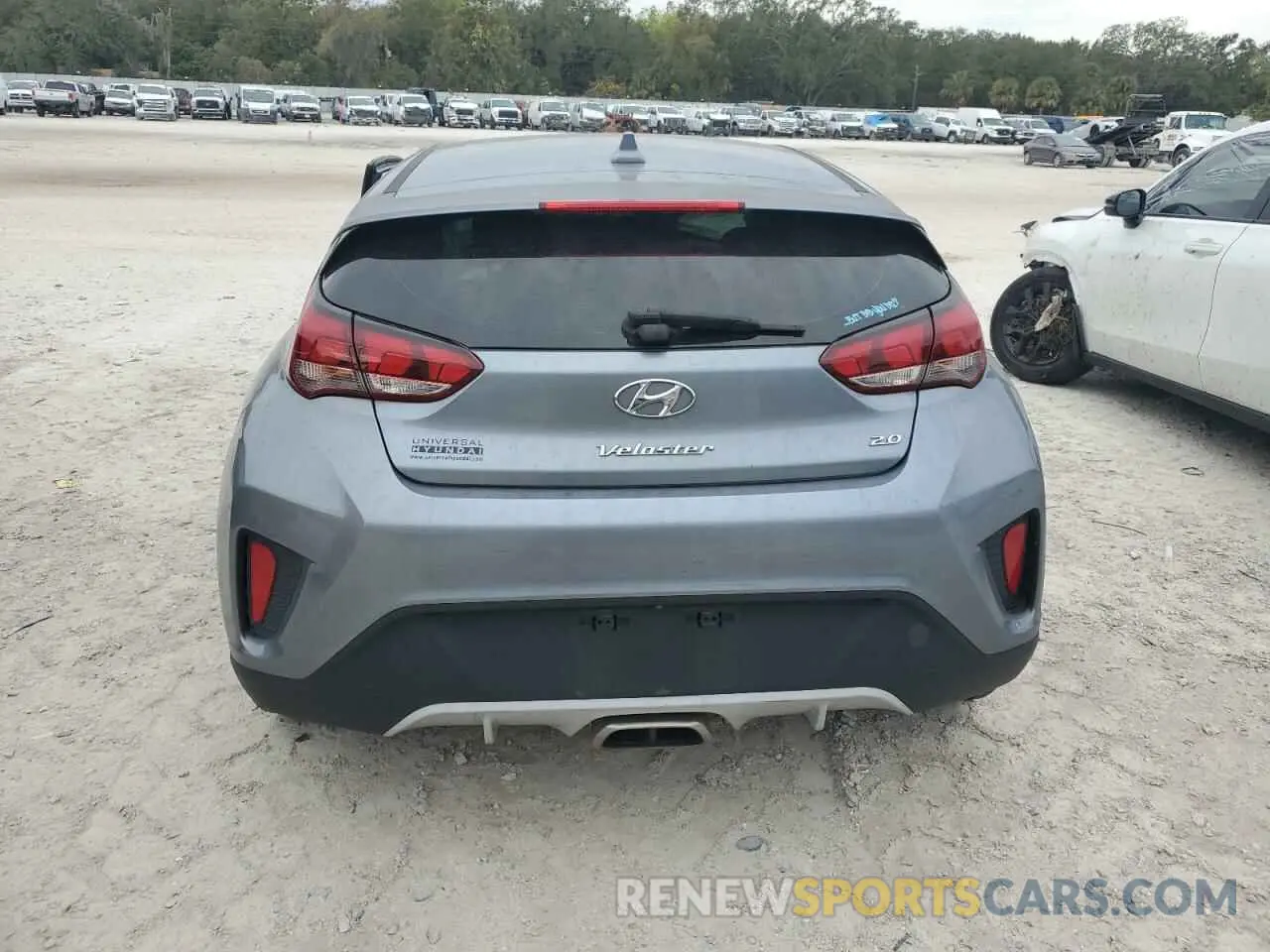 6 fotografías del automóvil dañado KMHTG6AF1KU014835 HYUNDAI VELOSTER 2019